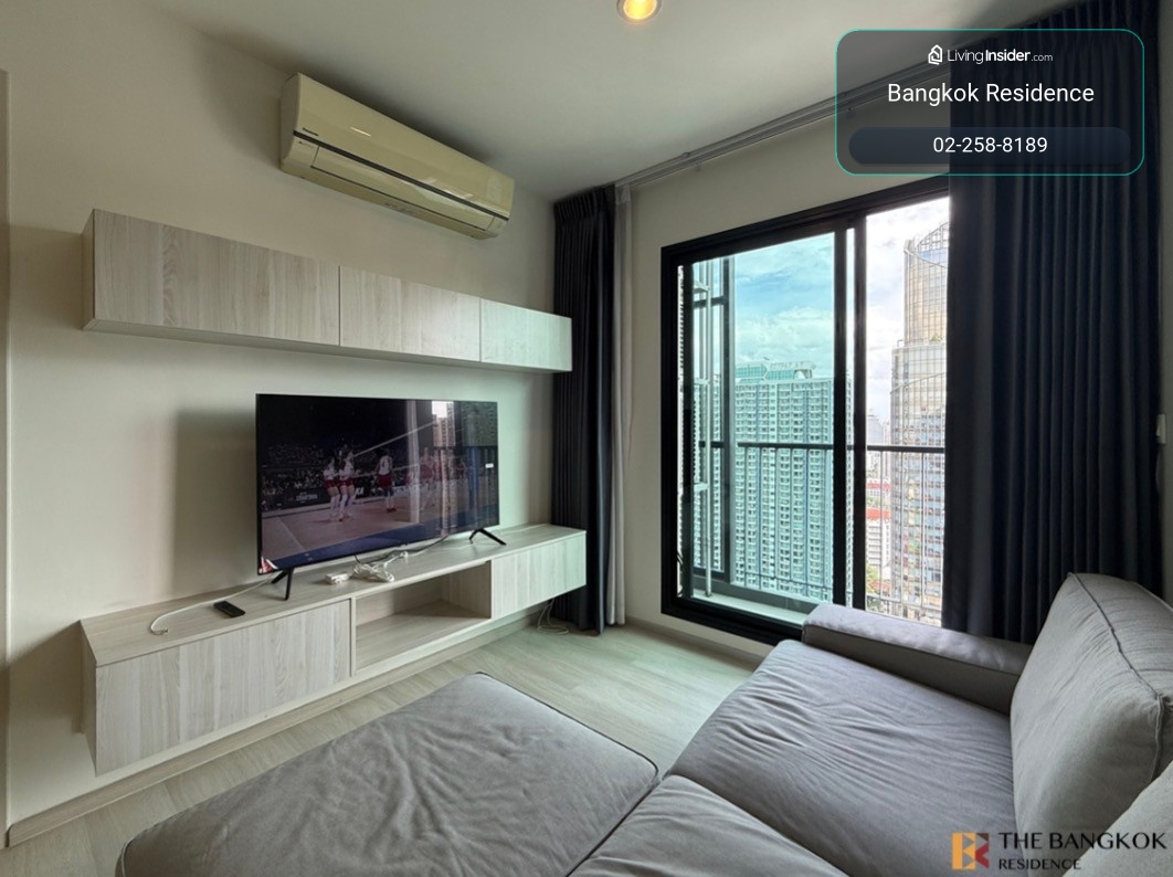 🔥For rent : life Asoke 2bed2bath 33k🔥 📲TK : 0611985251 🐰 – รูปที่ 2