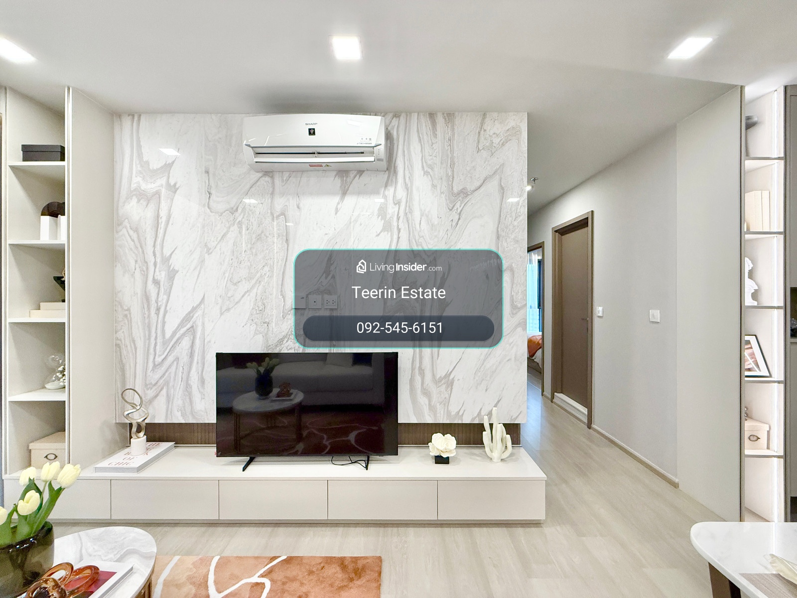 🚀 Life Phahon - 65ตรม. 2นอน2น้ำ2ที่จอด ห้องมุม นัดชม 092-545-6151 (ทีม) – รูปที่ 2
