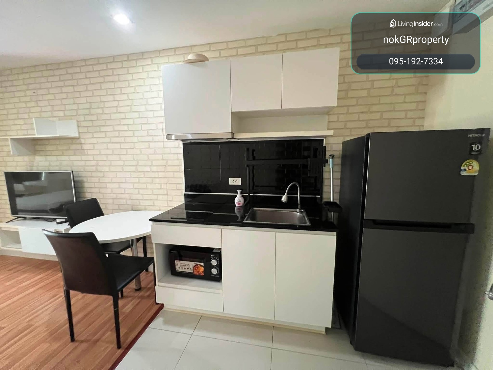 🏢 ให้เช่า We Condo เอกมัย-รามอินทรา  ตึก E ชั้น 3 ห้องพร้อมอยู่ มีเครื่องซักผ้า – รูปที่ 3