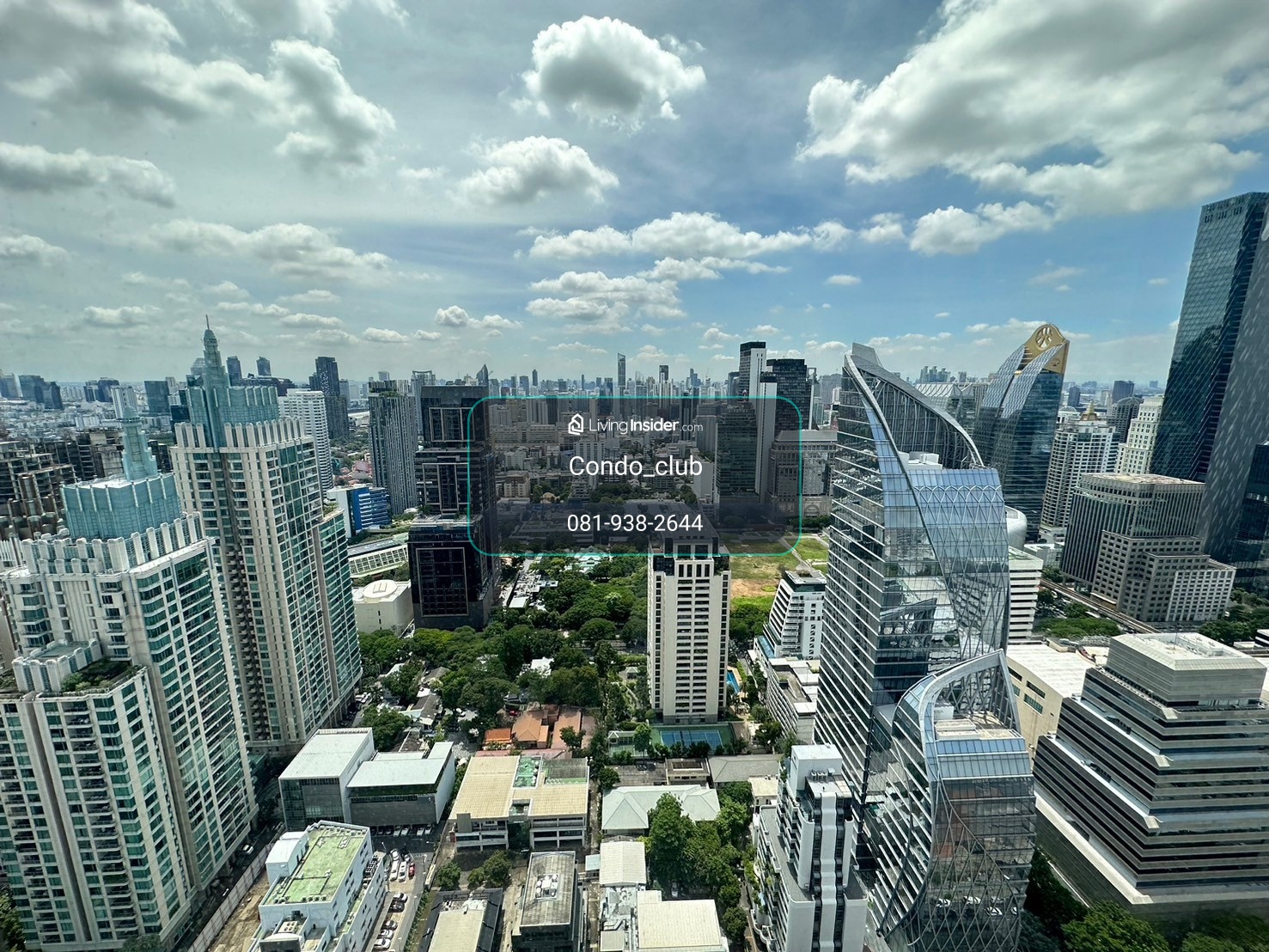 Sale 2 bed 28 Chidlom 70Sq.m. high fl unblock view  – รูปที่ 2