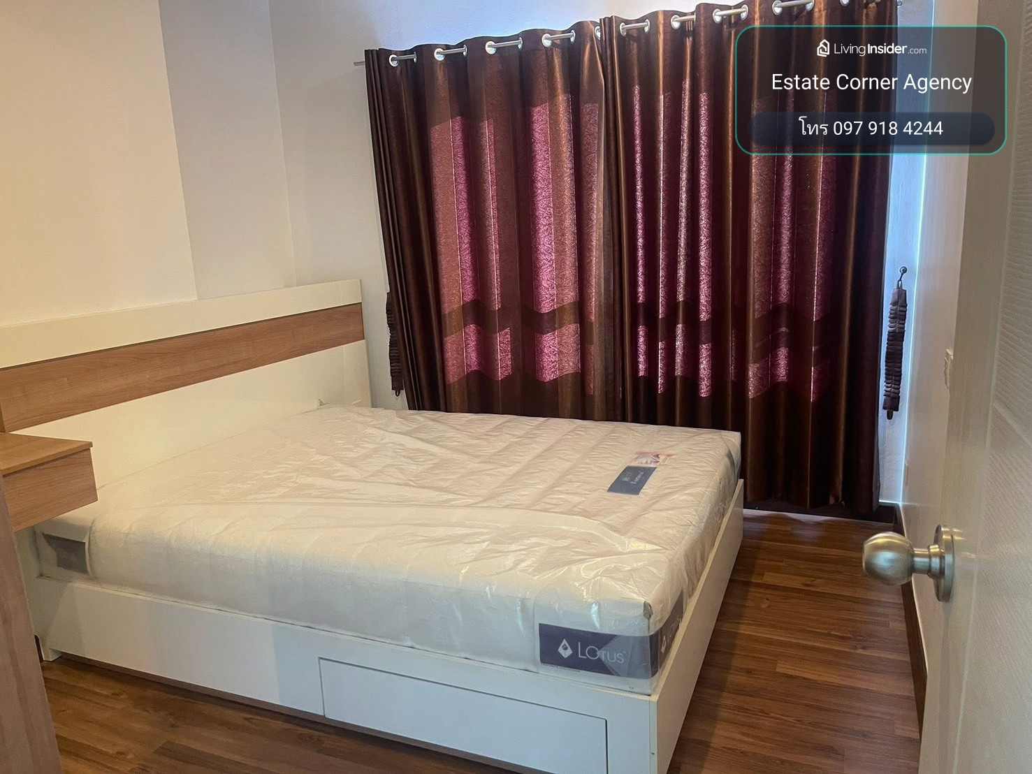 97629 - ขายคอนโดแต่งครบพร้อมอยู่ (ห้องใหม่ไม่เคยอยู่) Centric Tiwanon ขนาด 32.91 ตร.ม. ชั้นสูงห้องหัวมุม วิวหลักล้าน มองเห็นวิวแม่น้ำเจ้าพระยา – รูปที่ 3