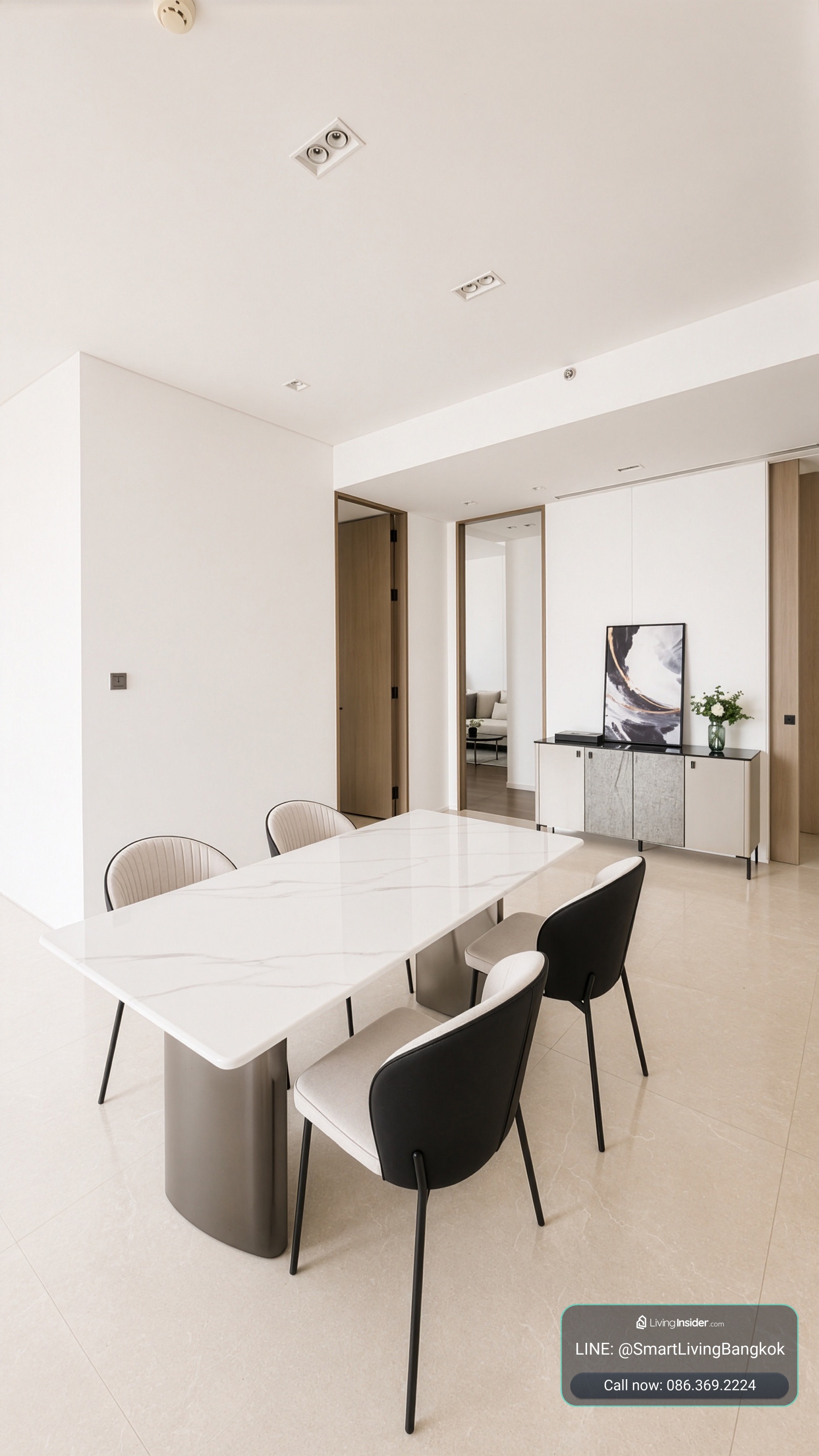 ให้เช่าคอนโดหรูริมแม่น้ำเจ้าพระยา Banyan Tree Residences Riverside Bangkok 2 ห้องนอน 178 ตร.ม. วิวแม่น้ำพาโนรามา ใกล้ ICONSIAM   – รูปที่ 4