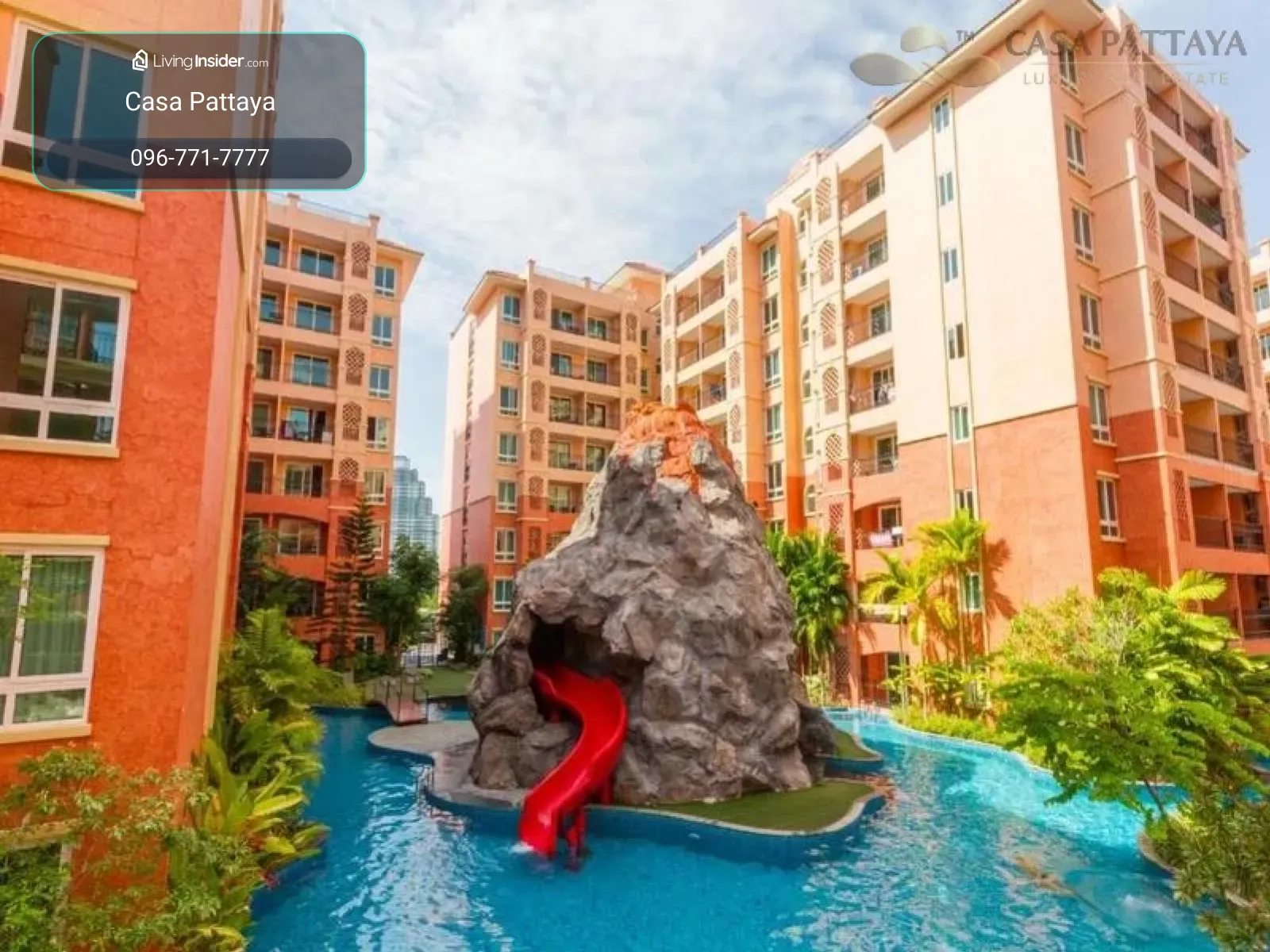 For Sale: Large 1-Bedroom with Pool View at Seven Seas Jomtien – รูปที่ 2
