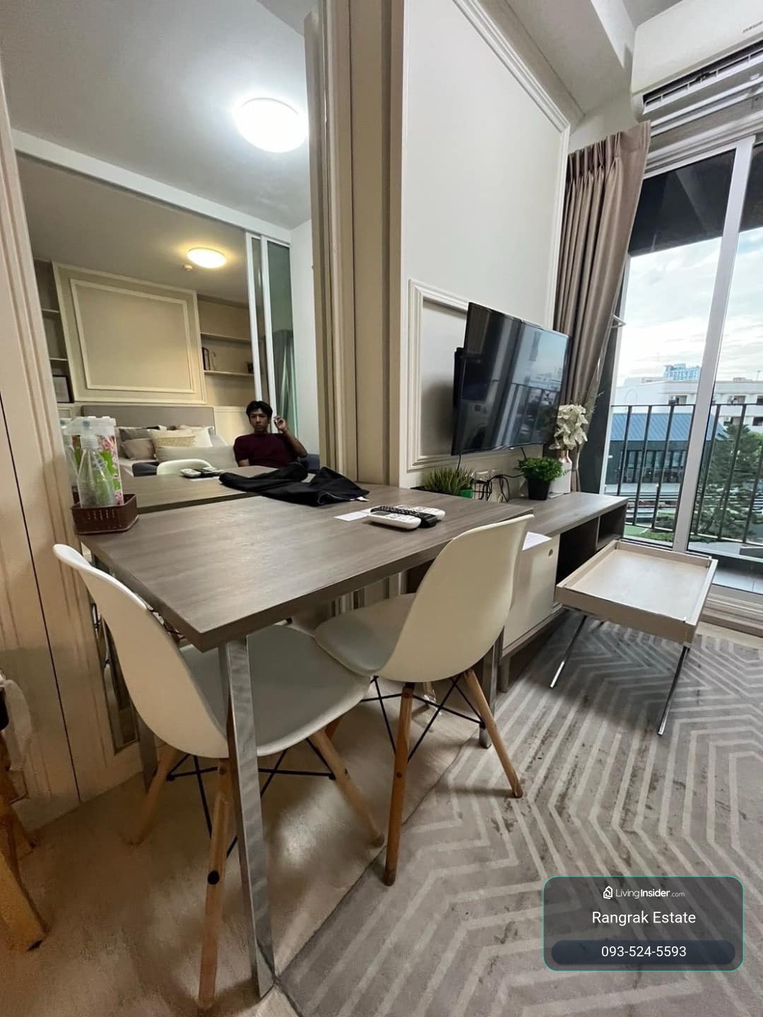 💥DL-7105💥ว่าง ให้ เช่า แชปเตอร์ วัน อีโค รัชดา - ห้วยขวาง👉แอดไลน์ @primecondo – รูปที่ 3