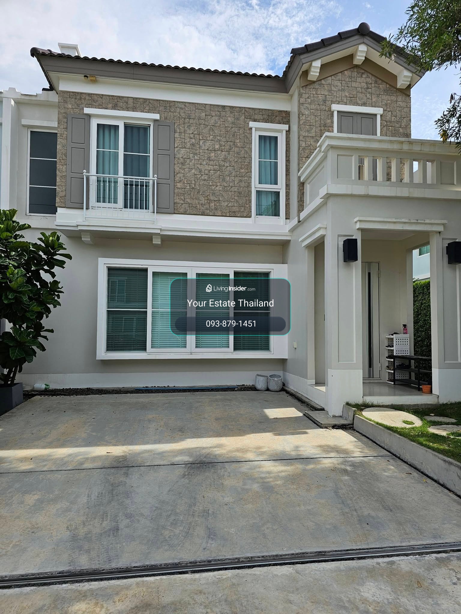 ให้เช่า  Anya Bangna-Ramkhamhaeng 2  บ้านแฝด แต่ความรู้สึกเหมือนบ้านเดี่ยว   – รูปที่ 2