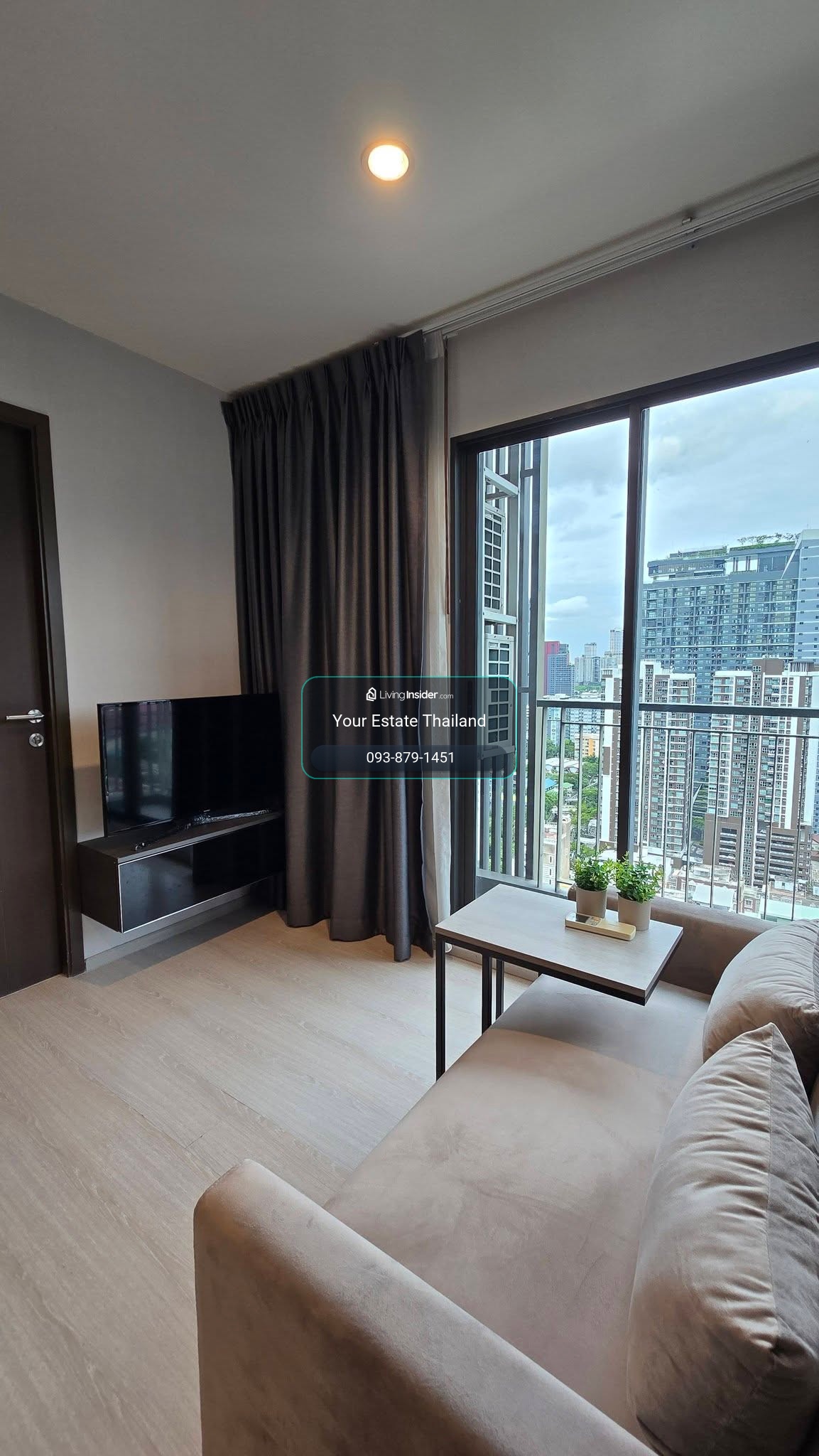  Rhythm Asoke   ใกล้ MRT พระราม9  ห้องตกแต่งสวย ว่างพร้อมให้เช่า! – รูปที่ 3