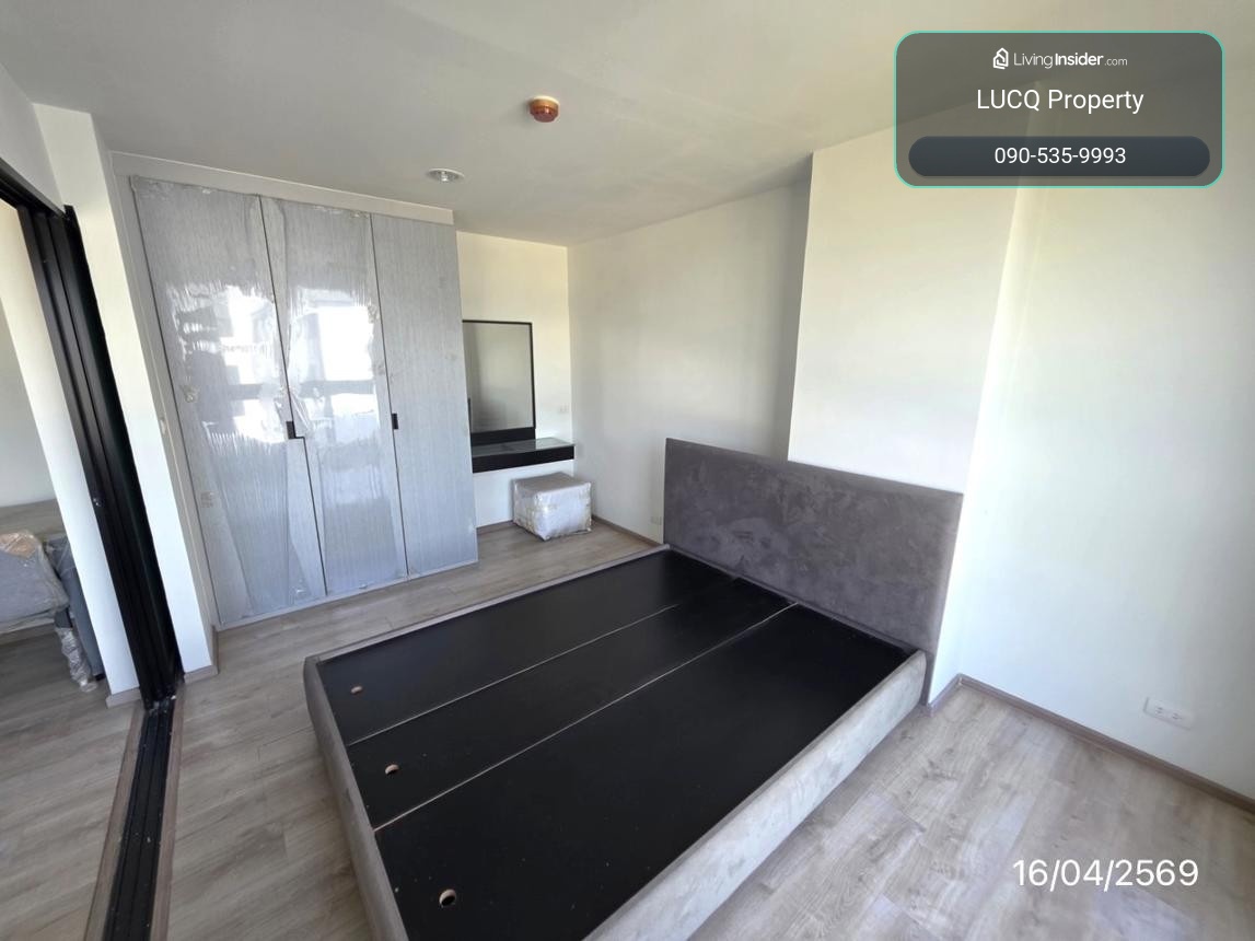 💥 Rama 9 only 2.02 million! Got 1 bedroom, 33.66 sq m, 8th floor, location next to Rama 9 Road - connecting to Ramkhamhaeng • Phetchaburi • Ekkamai • Expressway, budget around 2 million baht, but getting a room on Rama 9 location like this, you have to hu – รูปที่ 3