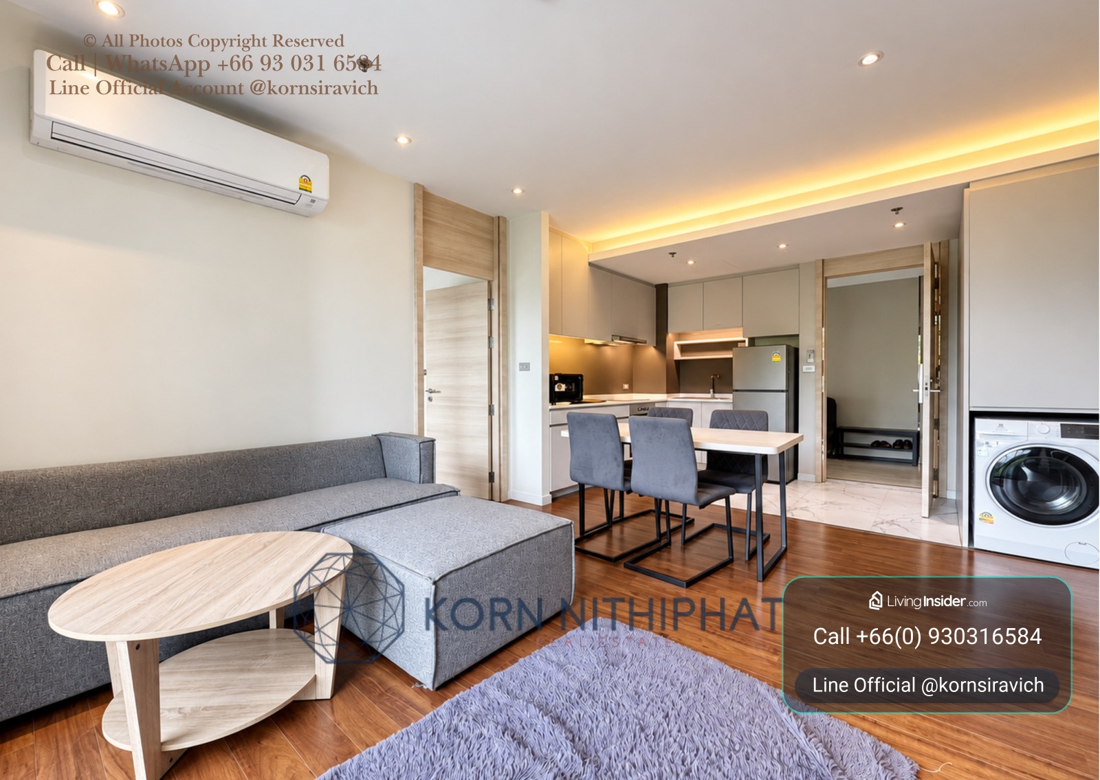 For Rent Pets Friendly Apartment in Thonglor Sukhumvit - Bangkok | Near BRT 1.1 k.m. and EmQuartier - Benjakitti Patk  – รูปที่ 4