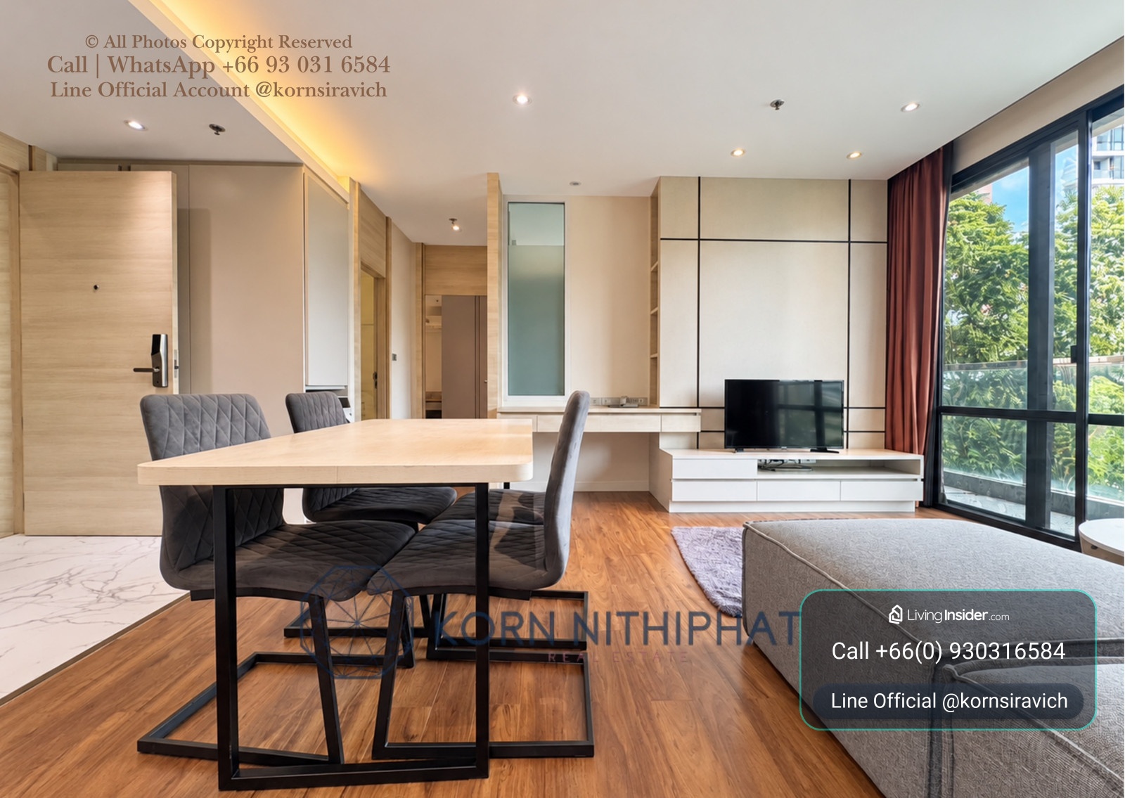 For Rent Pets Friendly Apartment in Thonglor Sukhumvit - Bangkok | Near BRT 1.1 k.m. and EmQuartier - Benjakitti Patk  – รูปที่ 3
