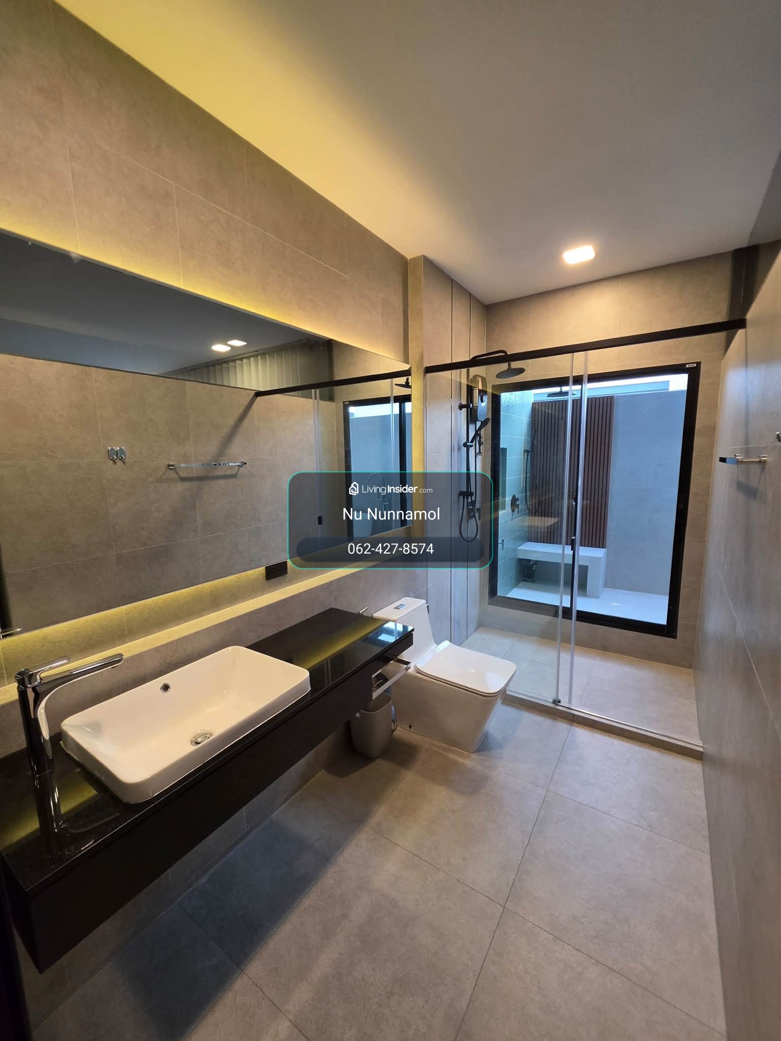 VIVE บางนา กม.7 41.4 sq.w. • Usable Area: 225 sq.m. (2 Storeys) 3 Bedrooms 4 Bathrooms – รูปที่ 2