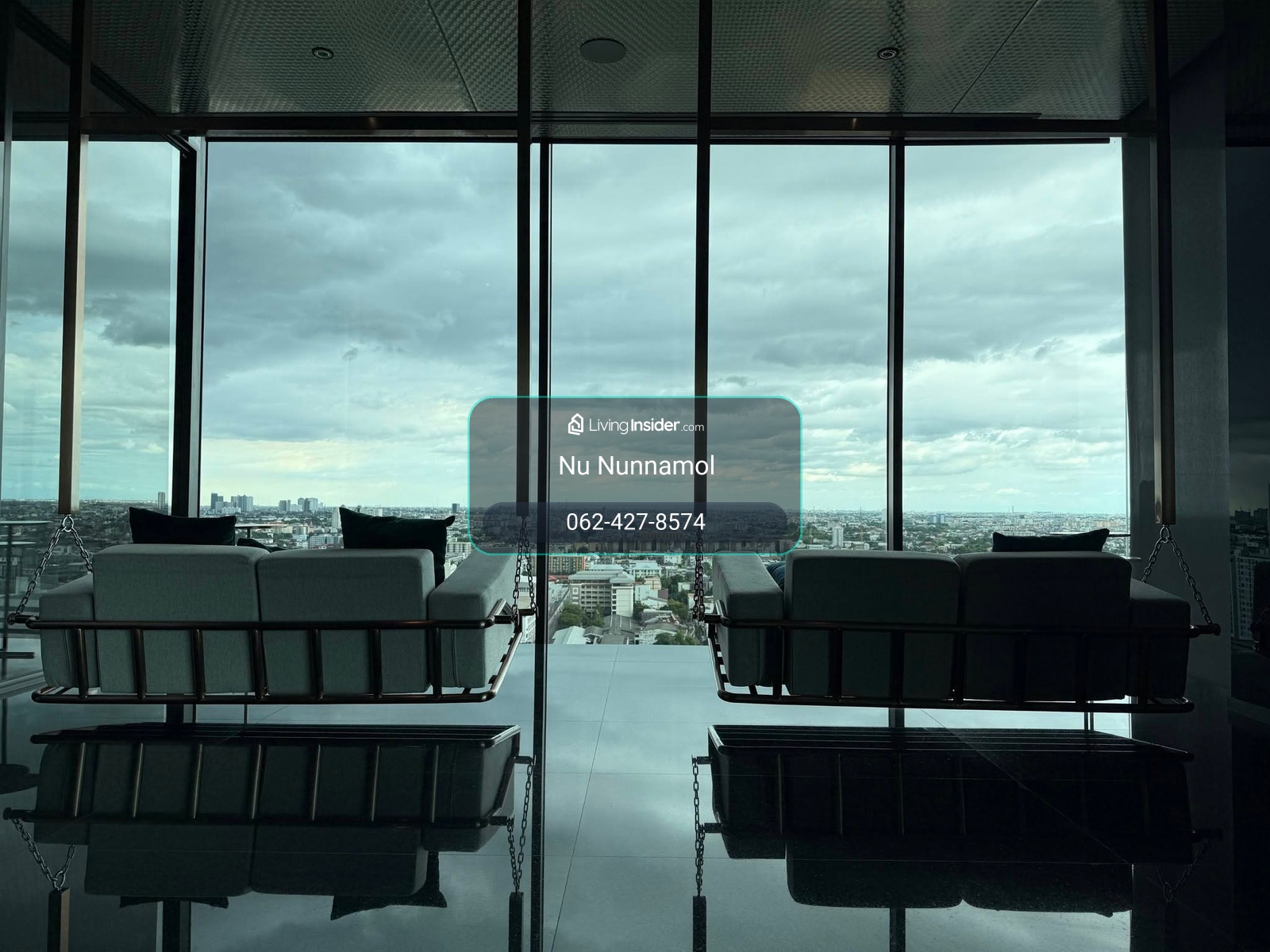  Life Sukhumvit 62 30 ตร.ม.   1 ห้องนอน   1 ห้องนั่งเล่น   1 ห้องน้ำ   ชั้น 22 – รูปที่ 4