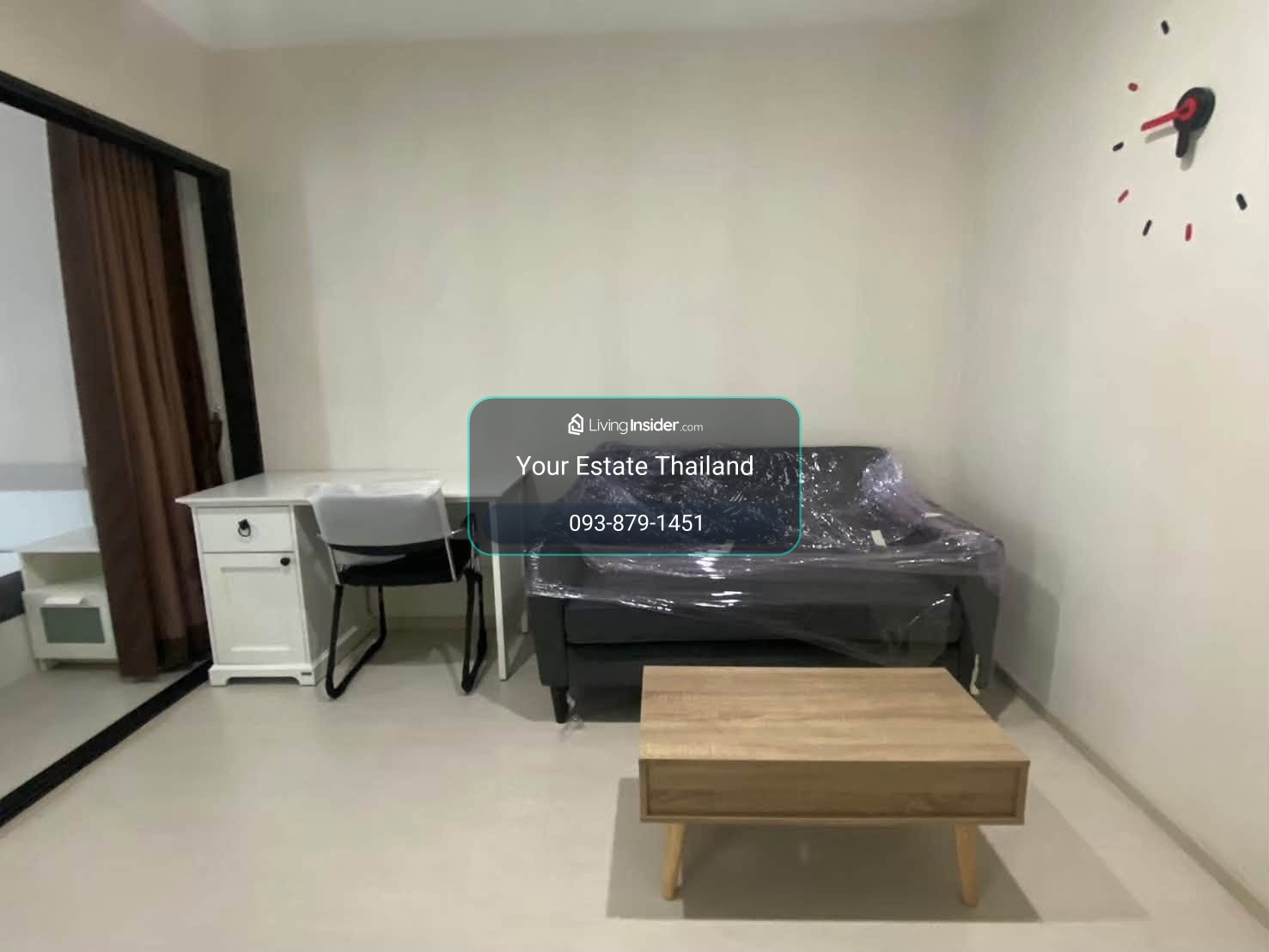  Condolette Pixel Sathorn คอนโด 1 ห้องนอน เฟอร์ครบ ว่างพร้อมให้เช่า – รูปที่ 3