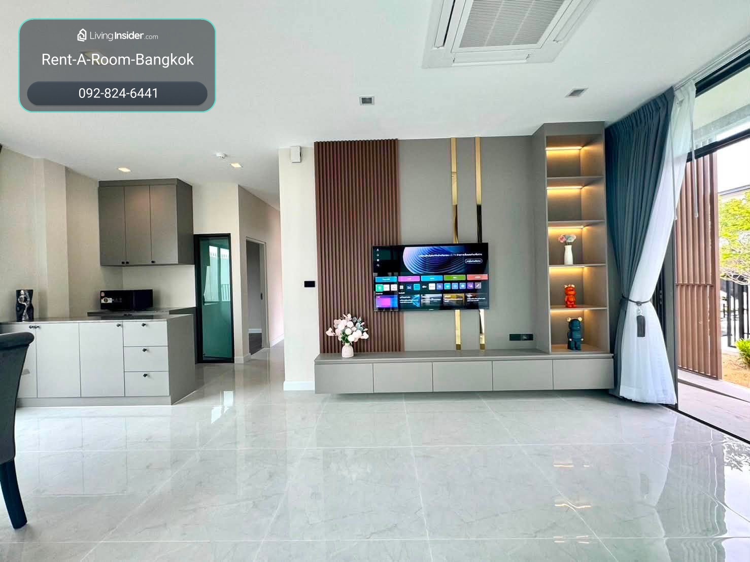 H260224 Bangkok boulevard bangna km5, 237 sqm house, 4 bed 4 bath, 95k/month – รูปที่ 3