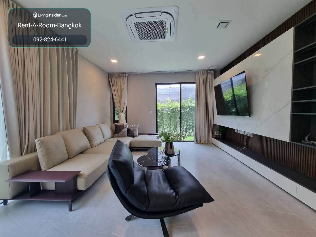 H260225 Mantana bangna km.15, 288 sqm, 4 bed 5 bath, pet friendly, 120k/month – รูปที่ 3