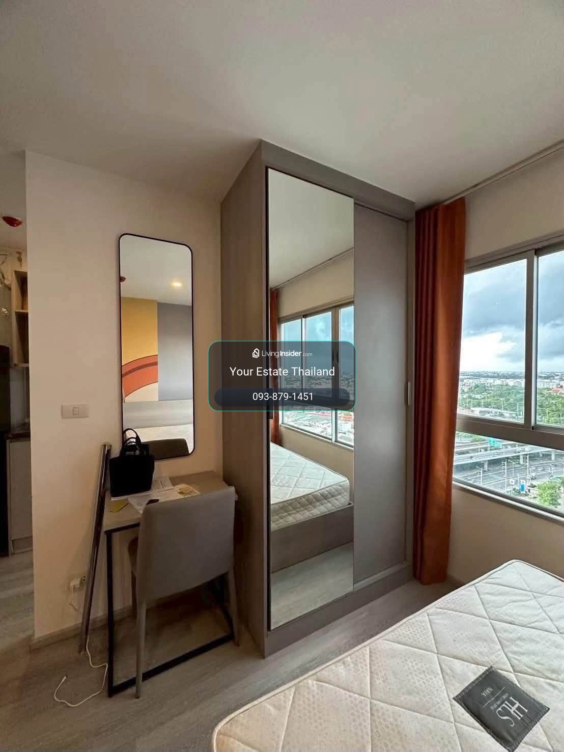 Elio Sathorn Wutthakat ห้องสตูดิโอ ใกล้รถไฟฟ้า ว่างพร้อมให้เช่า – รูปที่ 2