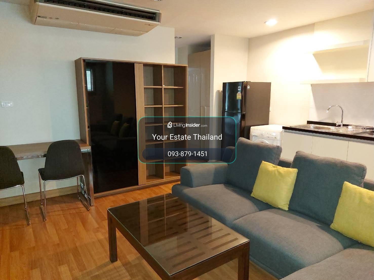 The Aree Condominium  1 ห้อนใหญ่  58 ตรม. ห้องกว้างอยู่สบายค่ะ  – รูปที่ 2