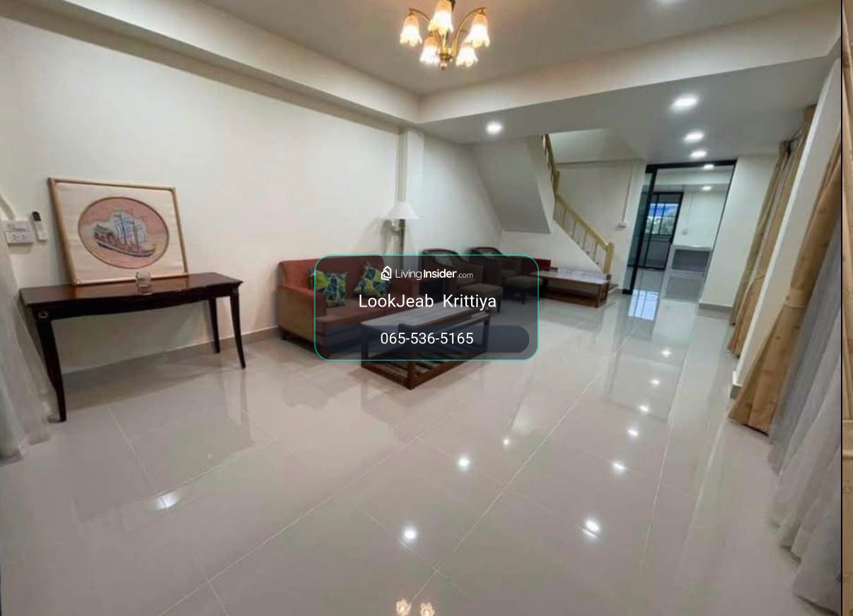 🏡 ทาวน์โฮม 3 ชั้น รีโนเวทใหม่ 4นอน 3น้ำ เสรีไทย 68 เช่า 18,000 ☎️0655365165 – รูปที่ 3