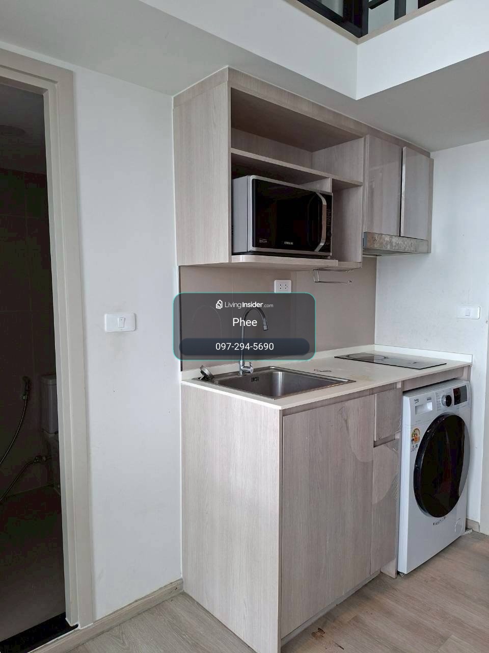 ให้เช่า IDEO Charan 70 – Riverview ห้องดูเพล็กซ์ 2 ชั้น วิวแม่น้ำ ชั้นสูง – รูปที่ 3