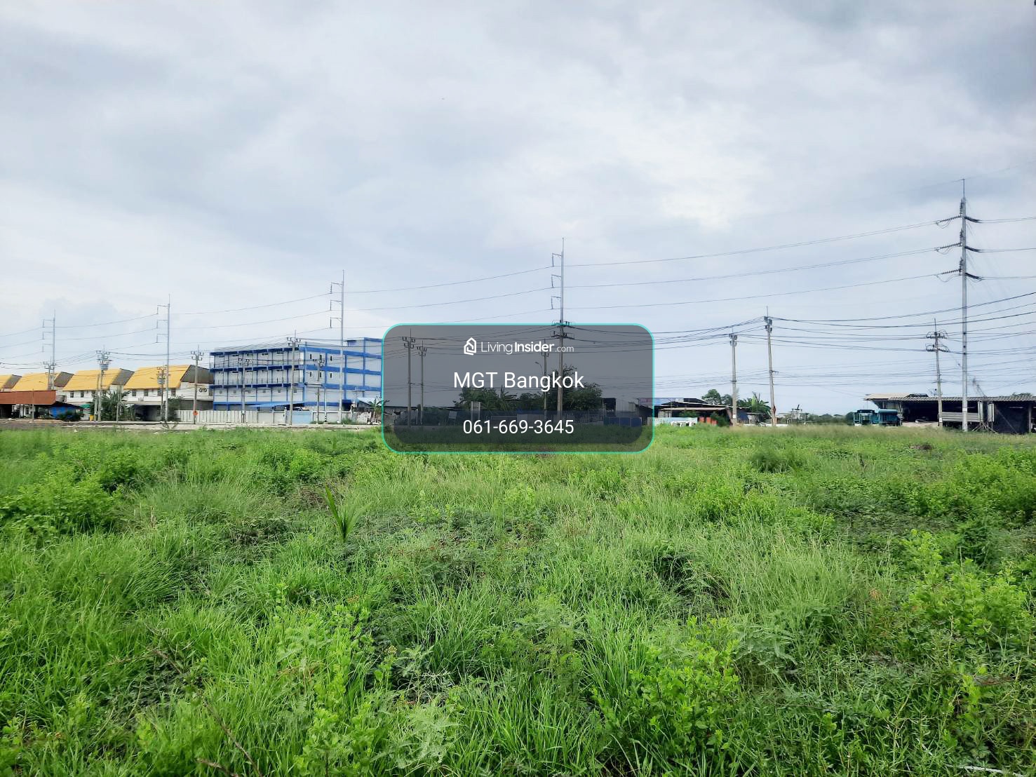 Beautiful land, Thian Talay 25-Pracha Uthit 90, corner plot. – รูปที่ 2