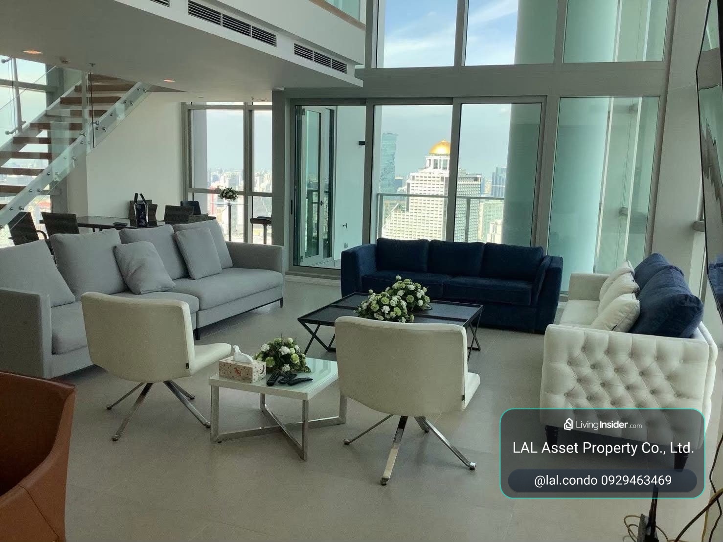 Room for rent: The River, along the Chao Phraya River, 3 bedrooms, 4 bathrooms, 400,000/month – รูปที่ 3