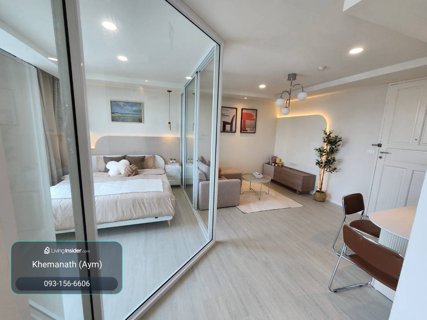 🥰ขายคอนโด รัชดาซิตี้ 18 ตึกเพชร ชั้น 5 | ขนาด 39 ตรม. 1 นอน 1 นั่งเล่น 1 น้ำ | ห้องใหญ่แต่งสวยเฟอร์ครบ เพียง 2.1 MB🔥 – รูปที่ 4