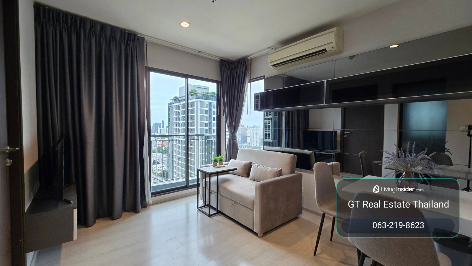 คอนโด Rhythm Asoke 1 เดินทางสะดวก ใกล้เอ็มอาที มีรถรับส่ง ห้องแต่งสวย เฟอร์นิเจอร์ครบ พร้อมอยู่ – รูปที่ 2
