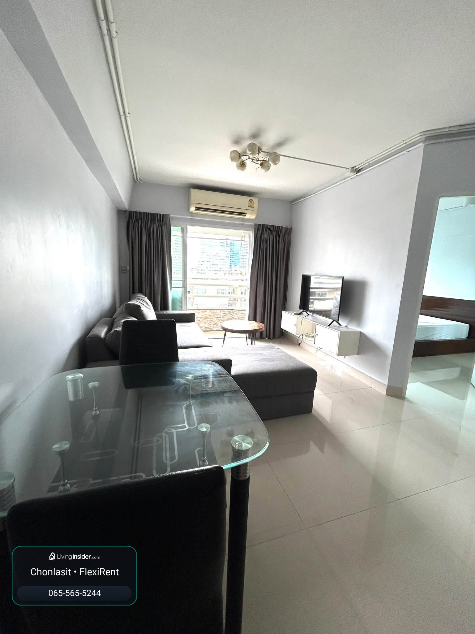 For rent: Thonglor Tower Condominium — Newly renovated room, 2 bedrooms. – รูปที่ 2
