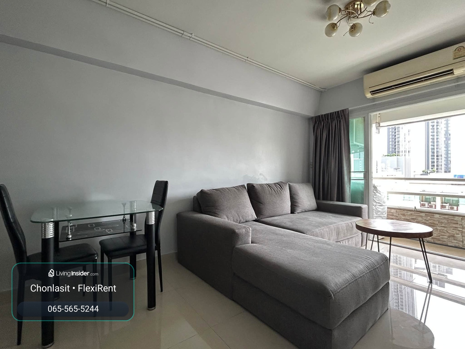For rent: Thonglor Tower Condominium — Newly renovated room, 2 bedrooms. – รูปที่ 3