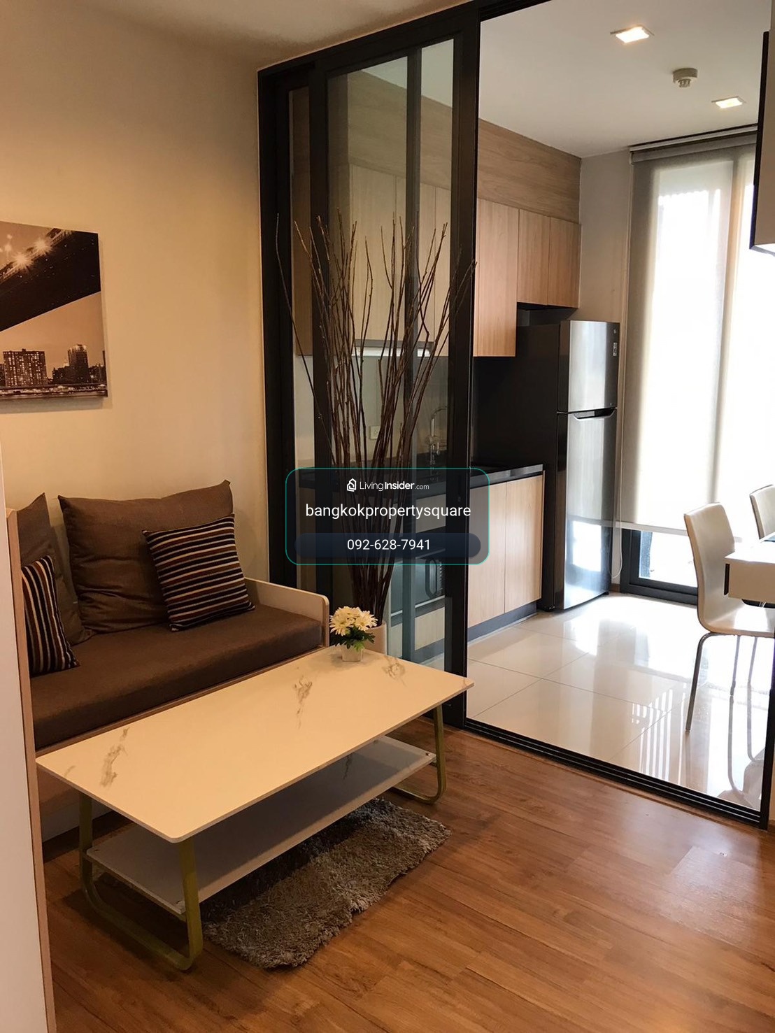 ให้เช่า Hasu Haus สุขุมวิท 77 ใกล้ Bangkok Prep 1 นอน 32 ตร.ม. ชั้น 5 เฟอร์ครบ 16,000 บาท | Hasu Haus for Rent Near Bangkok Prep International School – รูปที่ 2