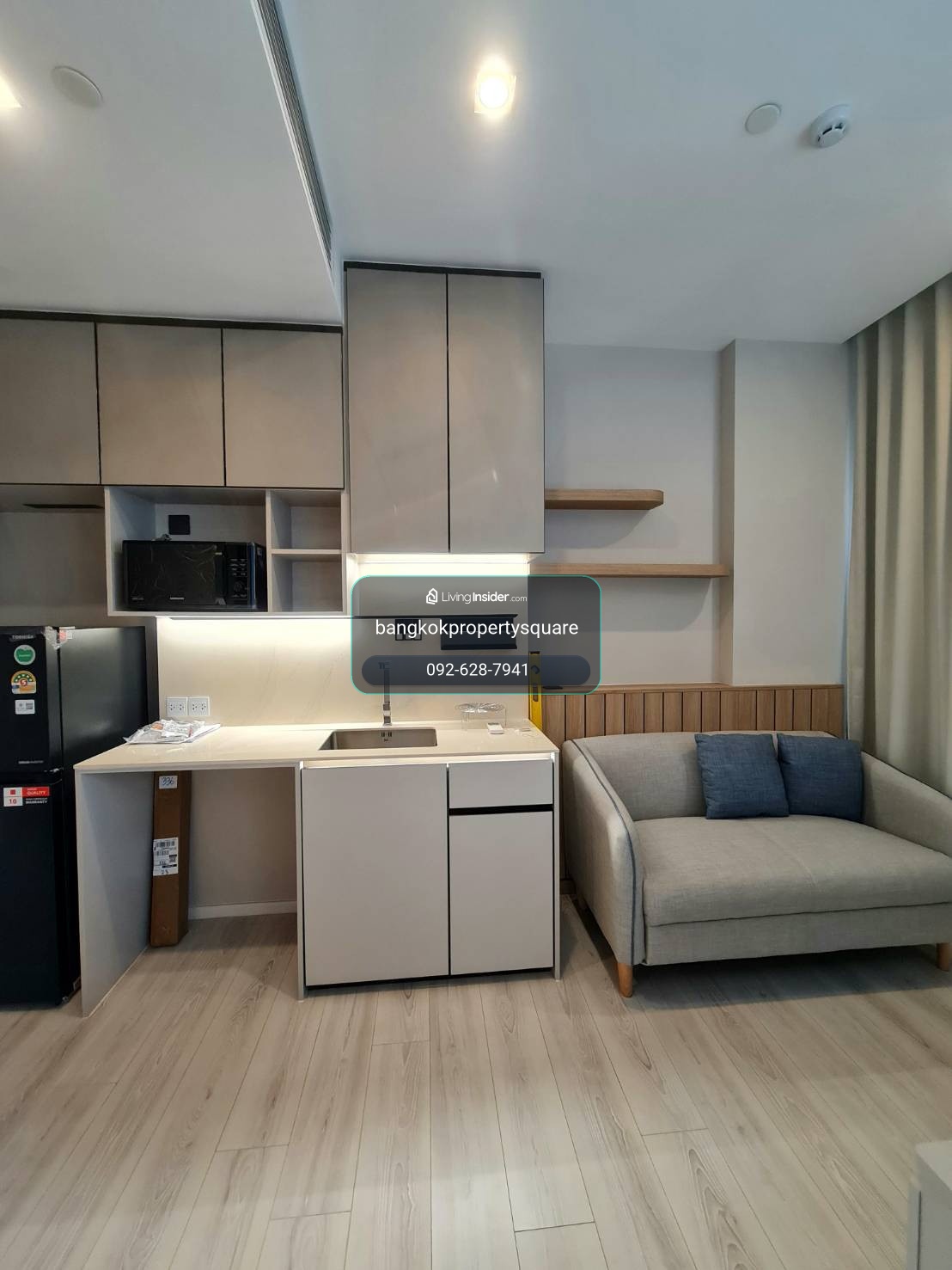 ให้เช่า The Room Phayathai ชั้น 29 วิวเมือง 28 ตร.ม. เฟอร์ครบ 20,000 บาท | The Room Phayathai Floor 29 City View 28sqm Fully Furnished 20,000 THB – รูปที่ 2