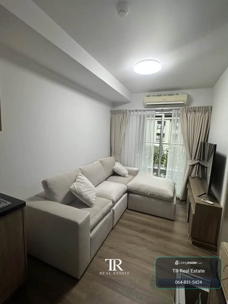 🏡 Condo for Rent – Chapter One The Campus (แชปเตอร์ วัน เดอะ แคมปัส) | 1 Bed | 1 Bath | 29 sqm | Floor 2 | BTS Sena Nikhom | 💰15,000 THB/month | LINE: @979ywrvr | Ref: PK0207 – รูปที่ 2