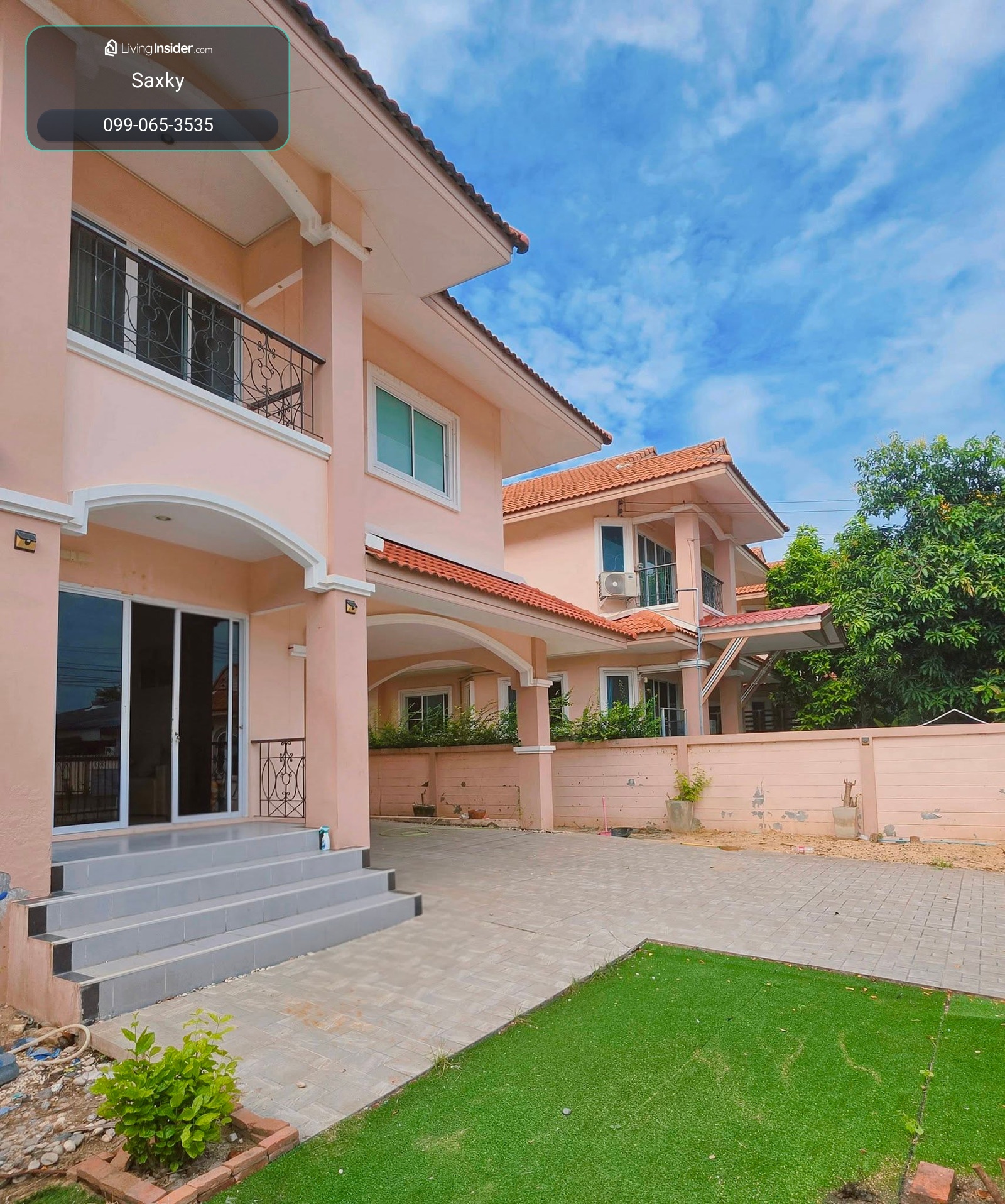 ⚡ For rent, 2-story detached house, A.C. House Village 7, Lam Luk Ka, Khlong 4, size 78 sq m. ⚡ – รูปที่ 2