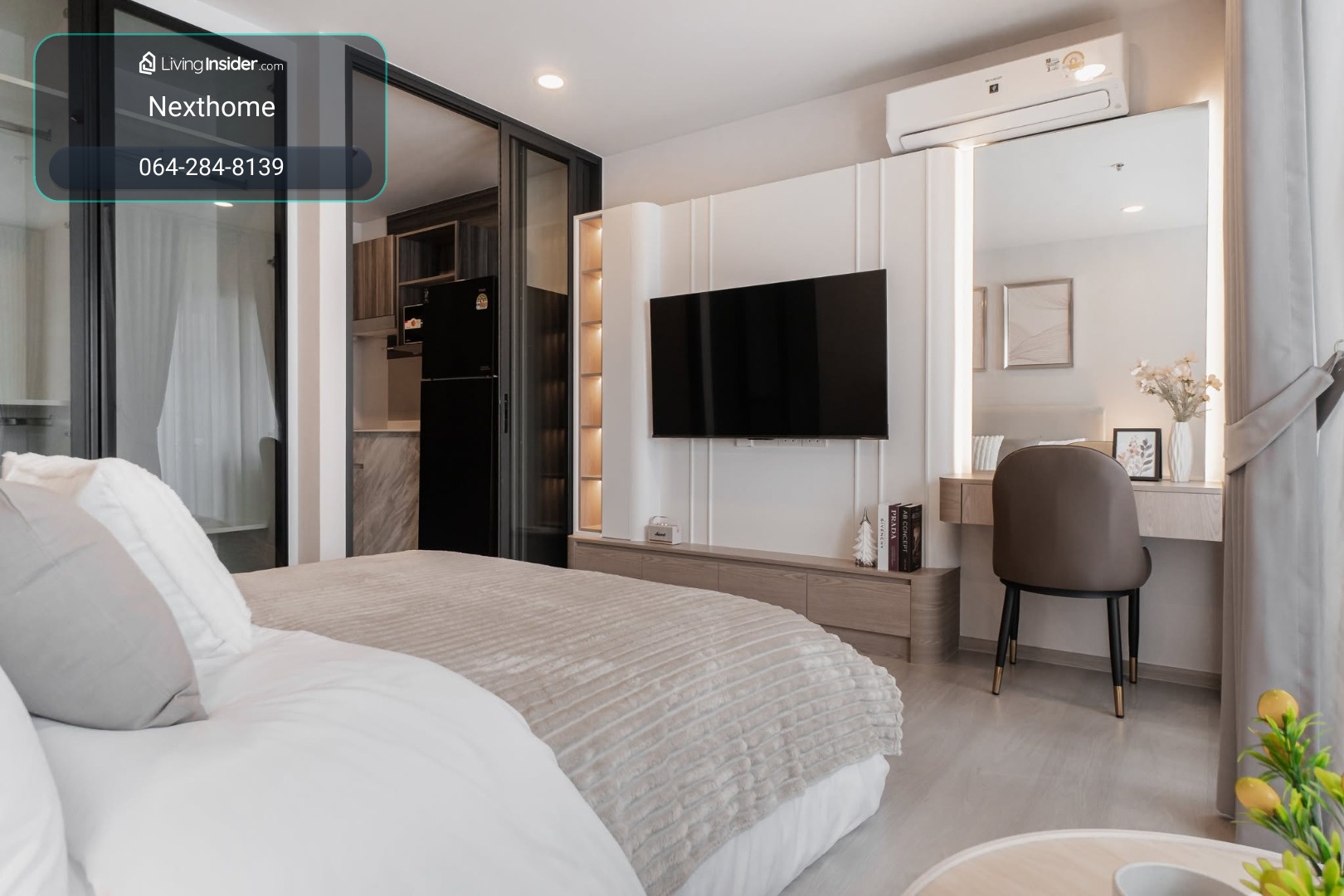 🔥เช่าด่วน🔥แอสปาย อ่อนนุช สเตชั่น ใกล้สถานีรถไฟฟ้า BTS อ่อนนุช เฟอร์นิเจอร์ครบ พร้อมเข้าอยู่ – รูปที่ 4