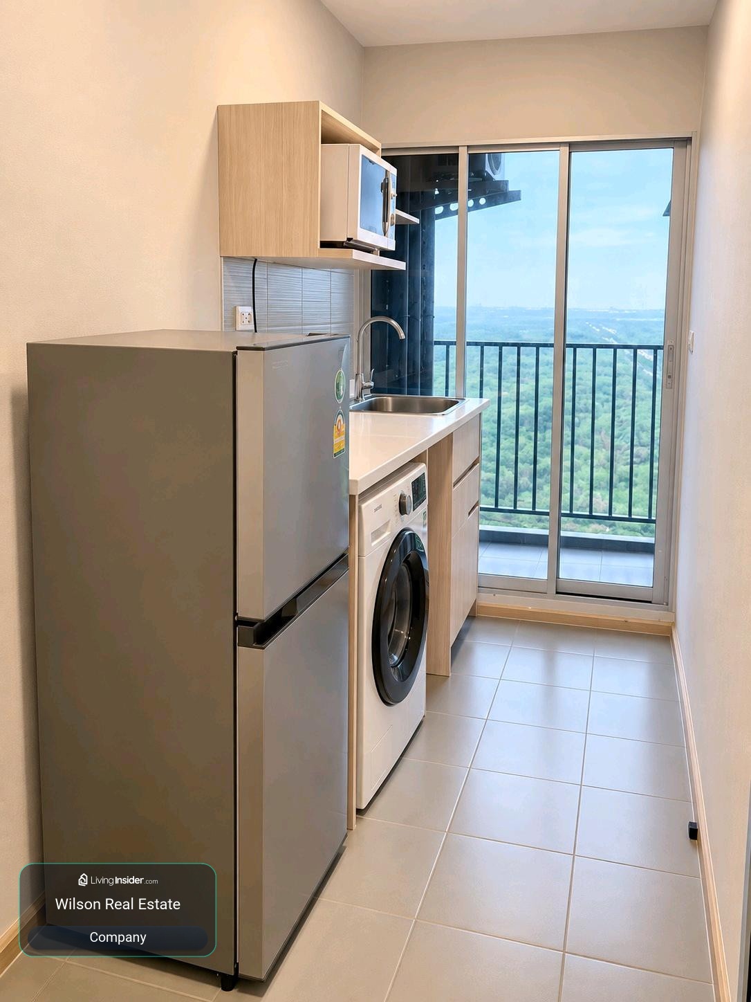 🏡 ให้เช่า 𝗣𝗟𝗨𝗠 𝗖𝗢𝗡𝗗𝗢 𝗥𝗔𝗡𝗚𝗦𝗜𝗧 𝗔𝗟𝗜𝗩𝗘 𝟭 | 1 ห้องนอน | ตึก D ชั้น 5 | 26 ตร.ม. – รูปที่ 4