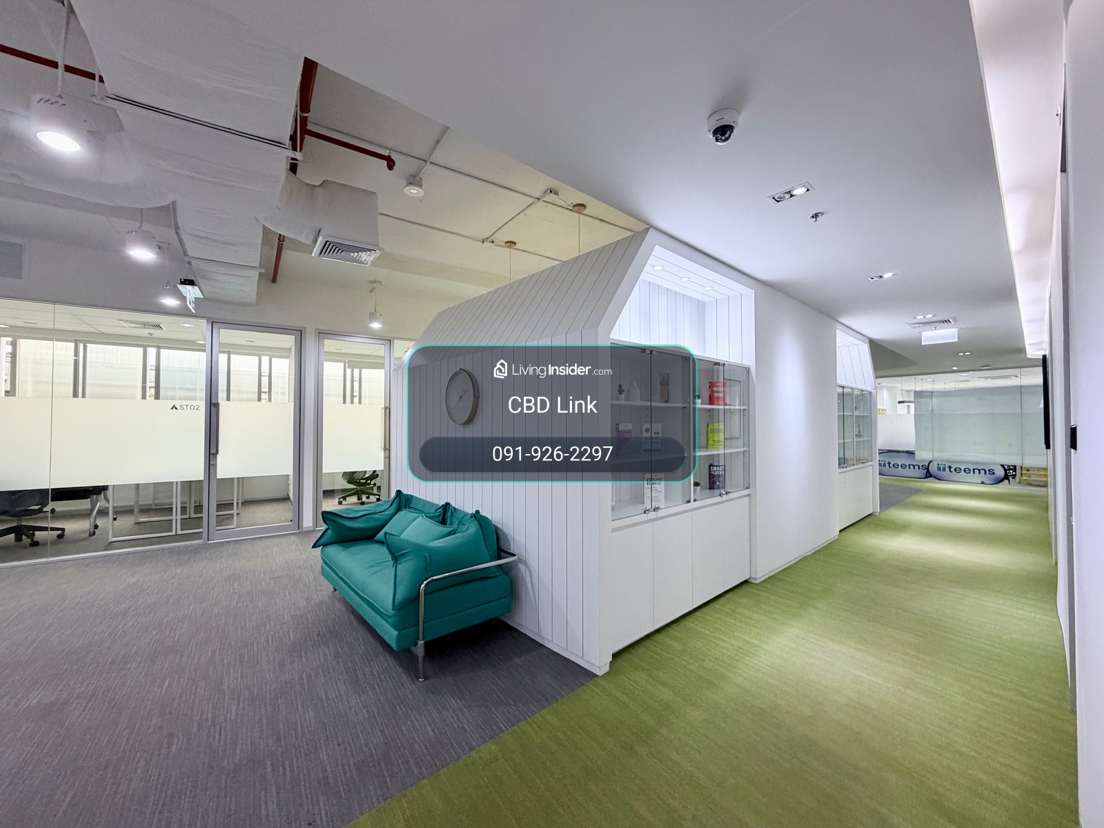 Serviced Office ใหม่ รวมทุกค่าใช้จ่ายแล้ว! 100ม.จาก BTS เซนต์หลุยส์  – รูปที่ 3