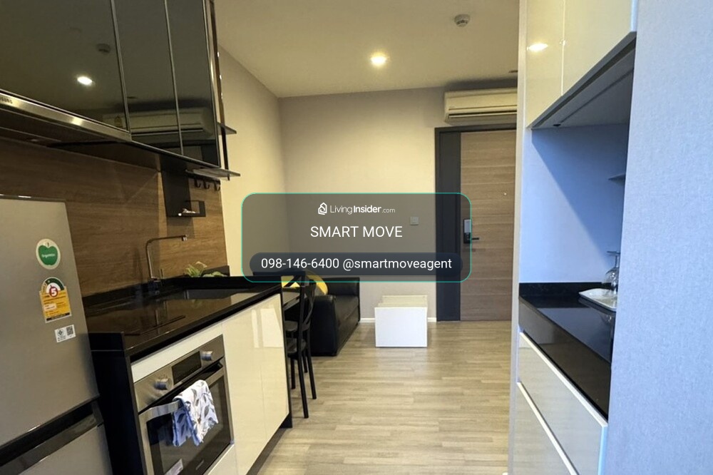 🔥 For Rent !!🔥 The Room Sathorn - St.Louis, 1 bedroom, 1 bathroom, high floor 17++, Kitchen closed !! Code C20221202368 furnished, ready to move in📣📣  – รูปที่ 2