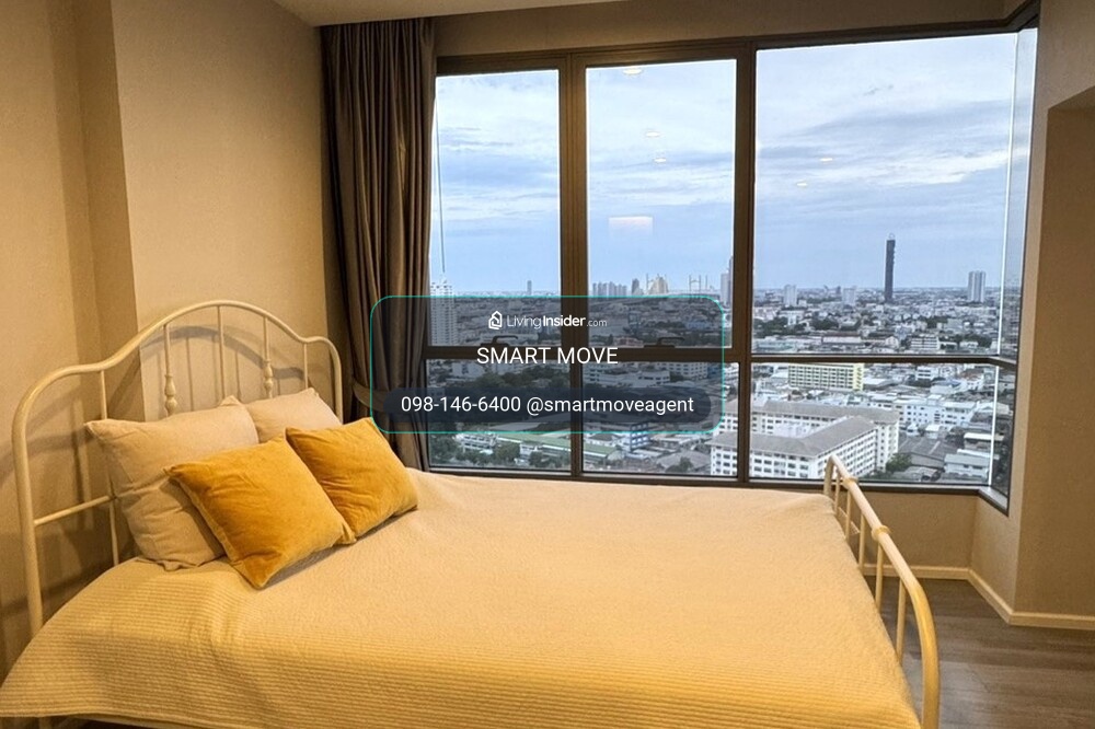 🔥 For Rent !!🔥 The Room Sathorn - St.Louis, 1 bedroom, 1 bathroom, high floor 17++, Kitchen closed !! Code C20221202368 furnished, ready to move in📣📣  – รูปที่ 4