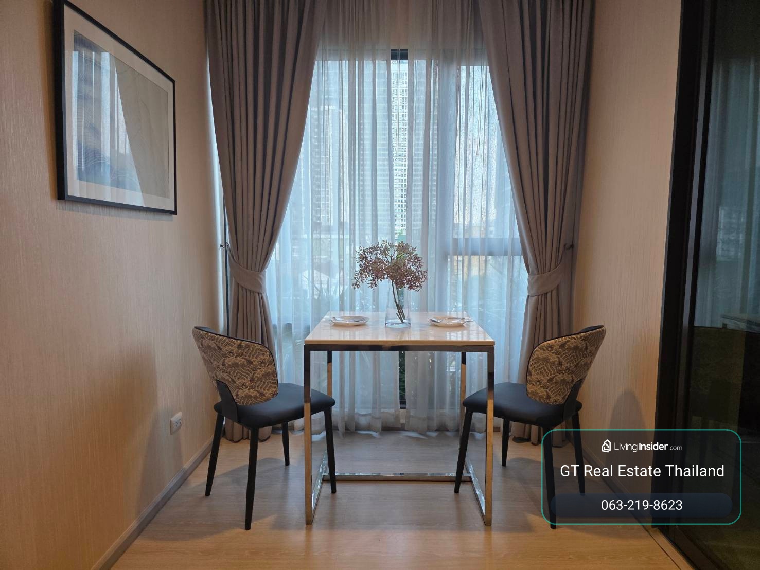 คอนโด Rhythm Asoke1 ห้องสวย เฟอร์นิเจอร์ครบ พร้อมเข้าอยู่ – รูปที่ 3
