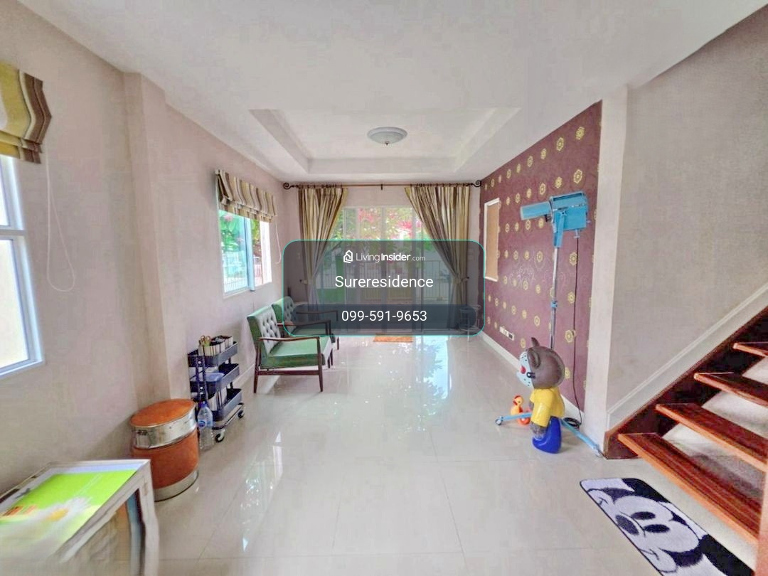 H0831♚ขาย บ้านเดี่ยว 4 ห้องนอน⚝หมู่บ้านชวนชื่น รามอินทรา 65♜MRT วัชรพล∞099-5919653,065-9423251▚Line@743uyyqu – รูปที่ 2