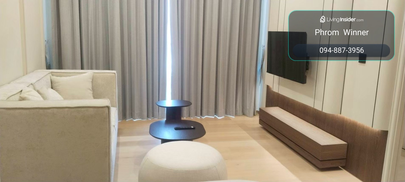 Anil Sathorn 12 | 1-Bedroom 46 Sq.m. ชั้น 28 Fully Furnished – รูปที่ 2