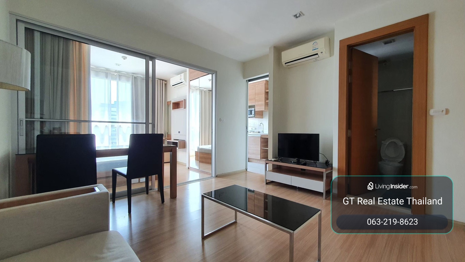 Rhythm Ratchada - Huaikwang เดินทางสะดวก ห้องสวย เฟอร์นิเจอร์ครบ พร้อมเข้าอยู่ทันที – รูปที่ 3