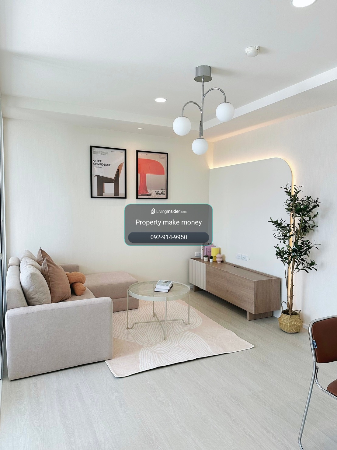 ✨ ตกแต่งสวย ตรงปก! Homey Cozy สุดๆ ที่ Ratchada City 18 ✨ – รูปที่ 4