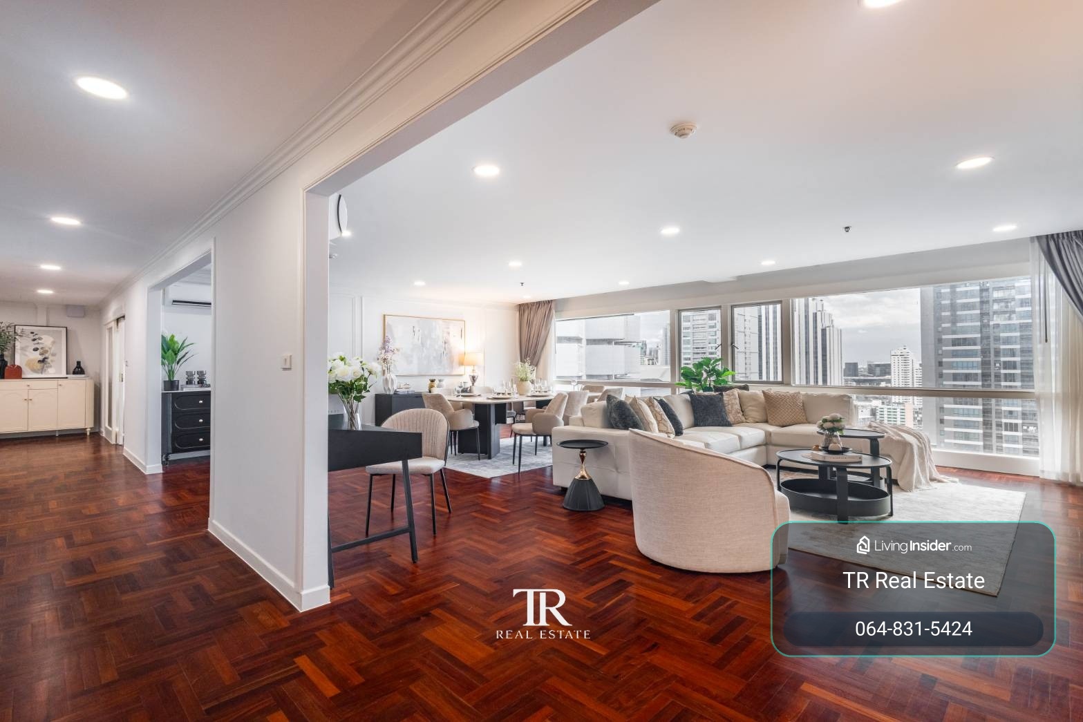 🔥 ให้เช่า Sukhumvit Suite | 80,000 บาท/เดือน | ห้องใหญ่มาก 200 ตร.ม. ใจกลางสุขุมวิท | 3 ห้องนอน 3 ห้องน้ำ | ชั้น 24 | ทำเลนานา | TR0177 | Line @500vvzzy – รูปที่ 2