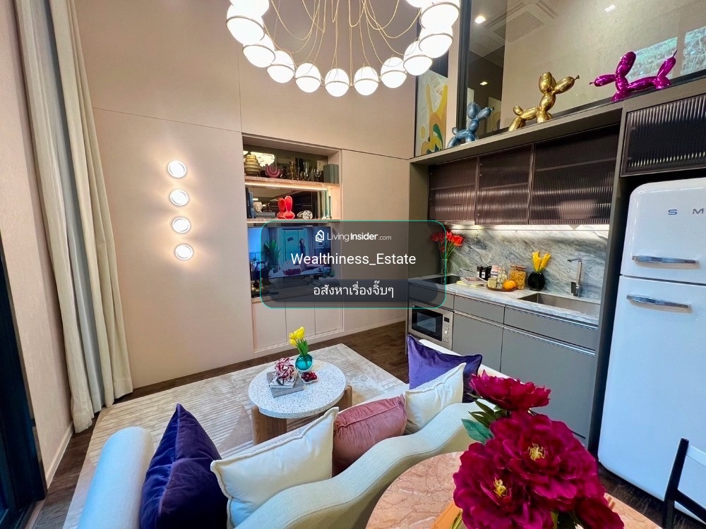 🔥𝐇𝐨𝐭 𝐃𝐞𝐚𝐥🔥𝗦𝗛𝗨𝗦𝗛 Ratchathewi | Loft 2bed 2bath, 63 sq m., only 14.5 MB!! 📲 095-9299924 (K.Benz) – รูปที่ 4