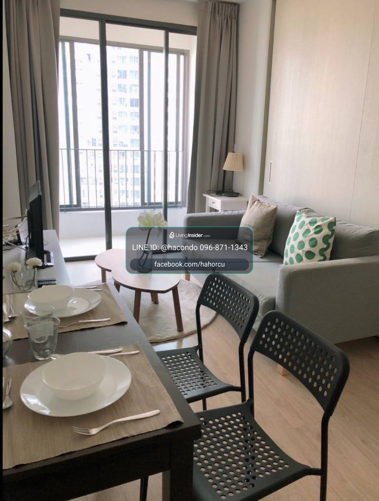 Ideo Q Ratchathewi【𝐑𝐄𝐍𝐓】ห้องสวยพร้อมอยู่ แต่งมาอย่างดี ครบทั้งความสบายและความลงตัว ติดต่อไลน์ไอดี: @hacondo – รูปที่ 4