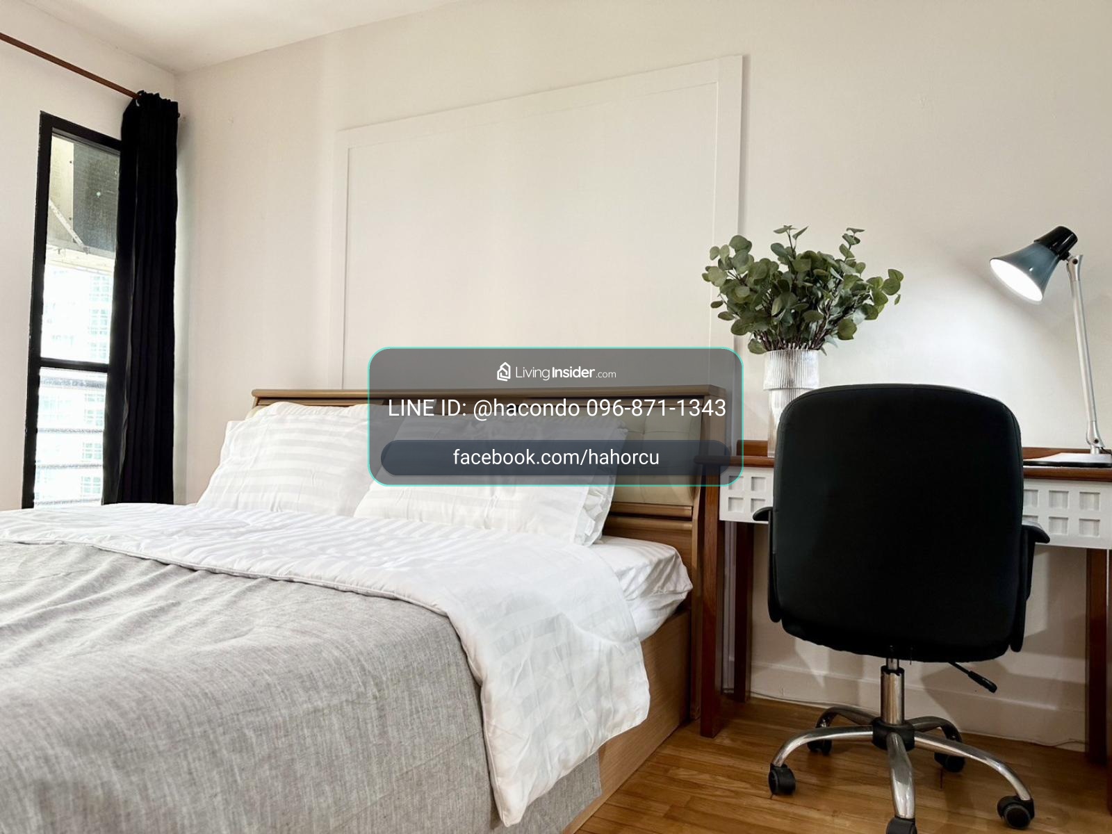 The Grand Regent【𝐑𝐄𝐍𝐓】แต่งห้องอย่างมีระดับ คุมโทนสวยลงตัว พร้อมพื้นที่พักผ่อนที่น่าอยู่ ติดต่อไลน์ไอดี: @hacondo – รูปที่ 2