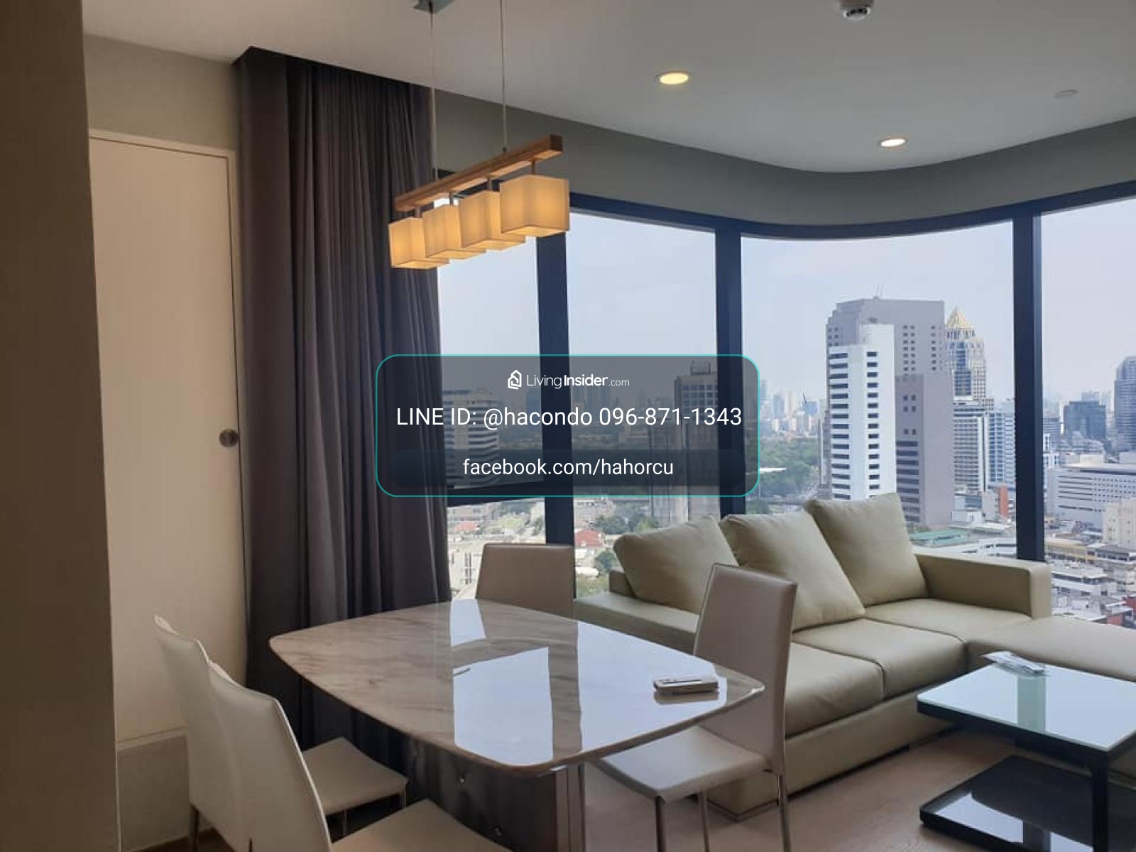 Ashton Chula - Silom【𝐑𝐄𝐍𝐓】ห้องสวยครบทุกฟังก์ชัน การตกแต่งดูดี พร้อมเข้าอยู่แบบสบาย ๆ ติดต่อไลน์ไอดี: @hacondo – รูปที่ 2