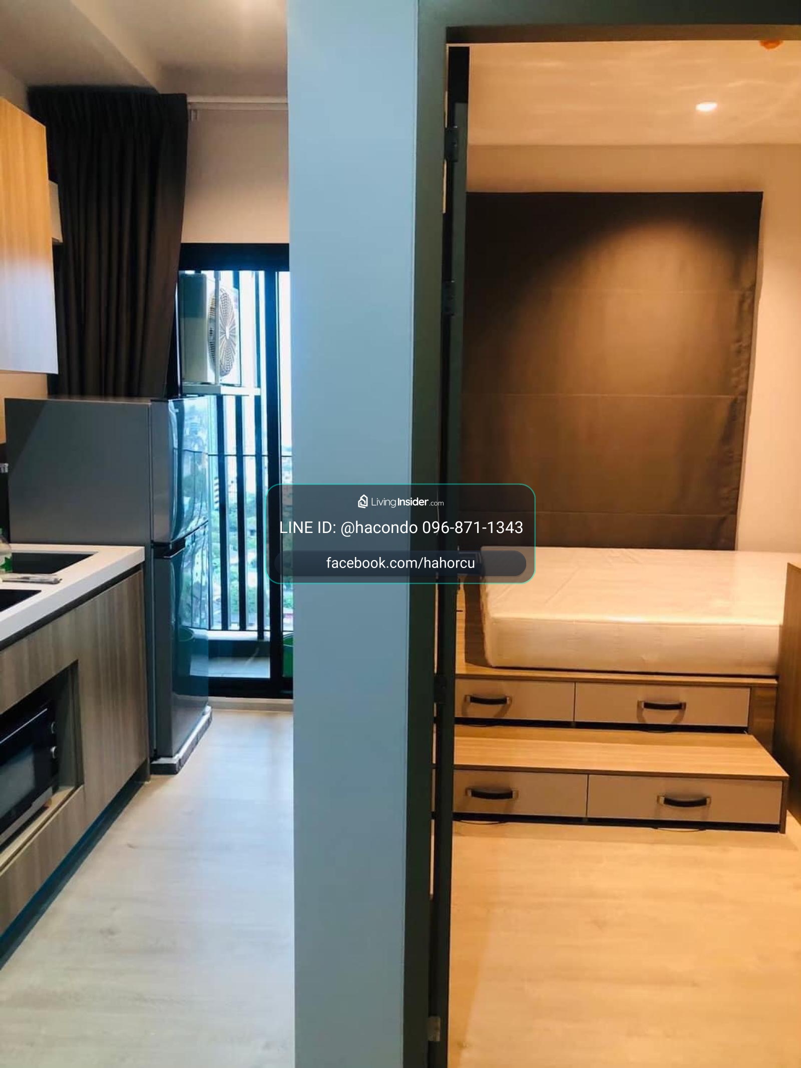 Altitude Unicorn Sathorn - Tha Phra【𝐑𝐄𝐍𝐓】🔥ห้องแต่งสวย เรียบง่ายแต่ดูดี พร้อมพื้นที่ที่ให้ความรู้สึกผ่อนคลาย🔥 ติดต่อไลน์ไอดี: @hacondo – รูปที่ 4