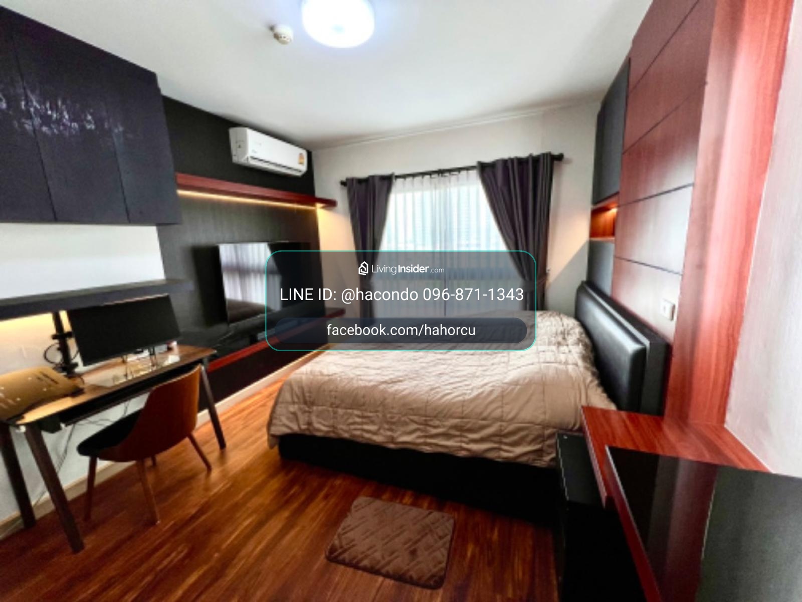 Supalai Loft @ Talat Phlu Station【𝐒𝐄𝐋𝐋】ห้องมีคาแรกเตอร์ชัด พร้อมฟังก์ชันที่จัดสรรพื้นที่ได้เป็นสัดส่วน ใช้งานได้จริง ติดต่อไลน์ไอดี: @hacondo – รูปที่ 2