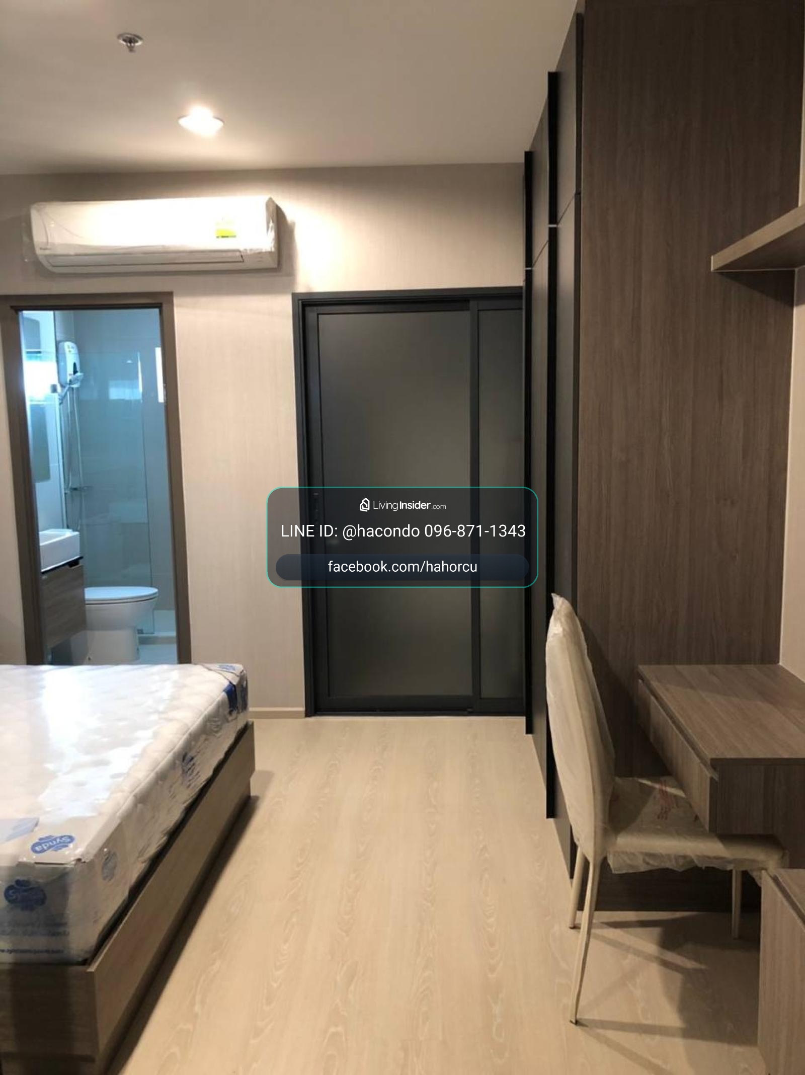 Ideo Thaphra Interchange【𝐒𝐄𝐋𝐋】ห้องจัดสัดส่วนดี มีพื้นที่สำหรับพักผ่อนและใช้งานอย่างครบถ้วน พร้อมสิ่งอำนวยความสะดวกภายในโครงการ ติดต่อไลน์ไอดี: @hacondo – รูปที่ 3
